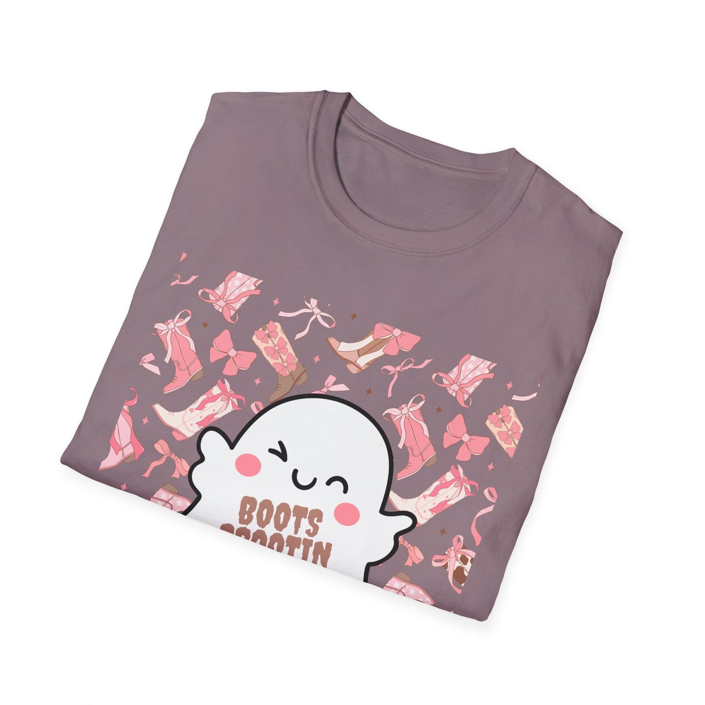 Boots Scootin Boos Ghost TShirt A Spooky Fun Twist for Halloween Lovers