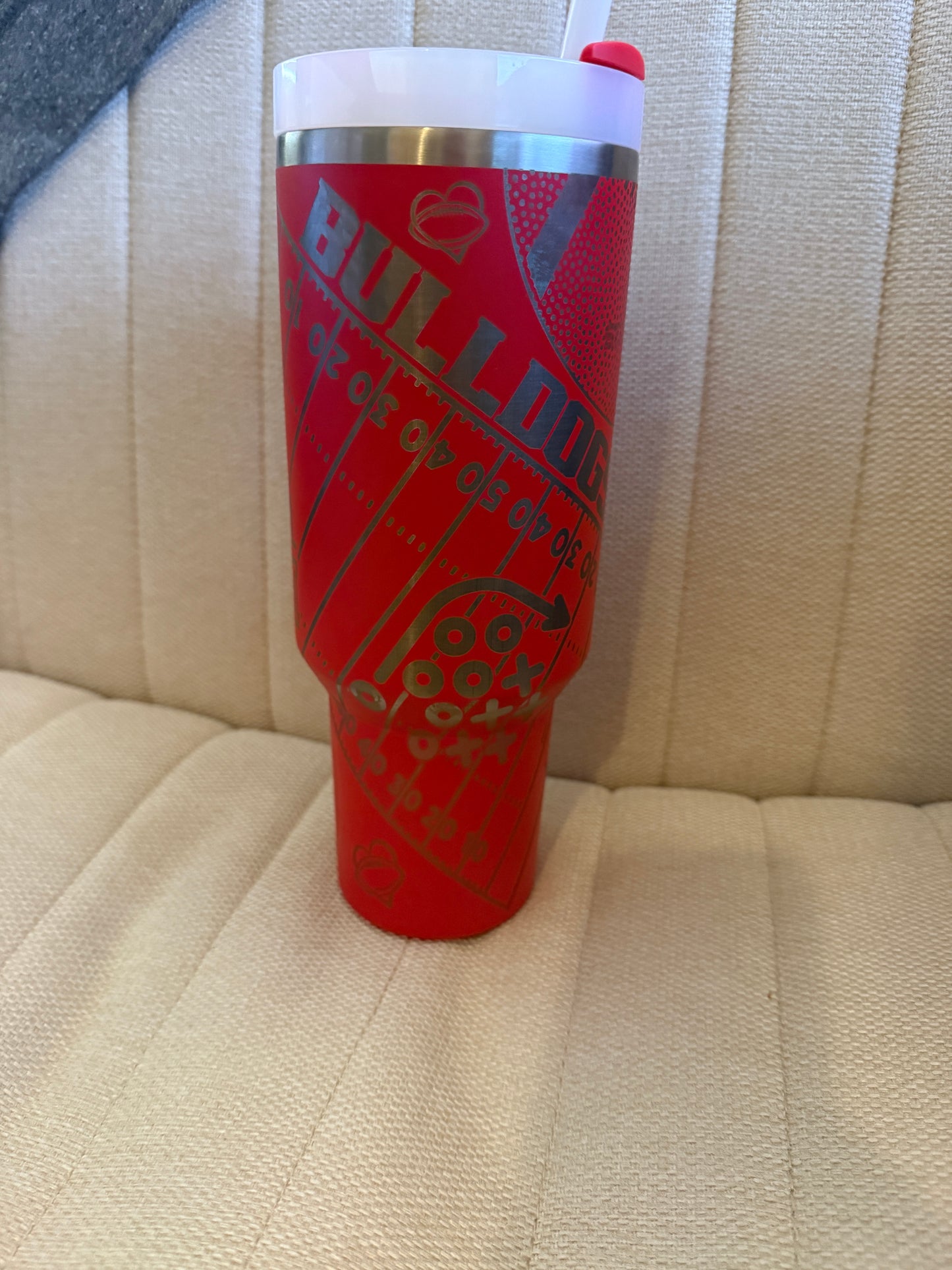 Custom Team Tumblers 40 oz (Stanley Type, with handle)