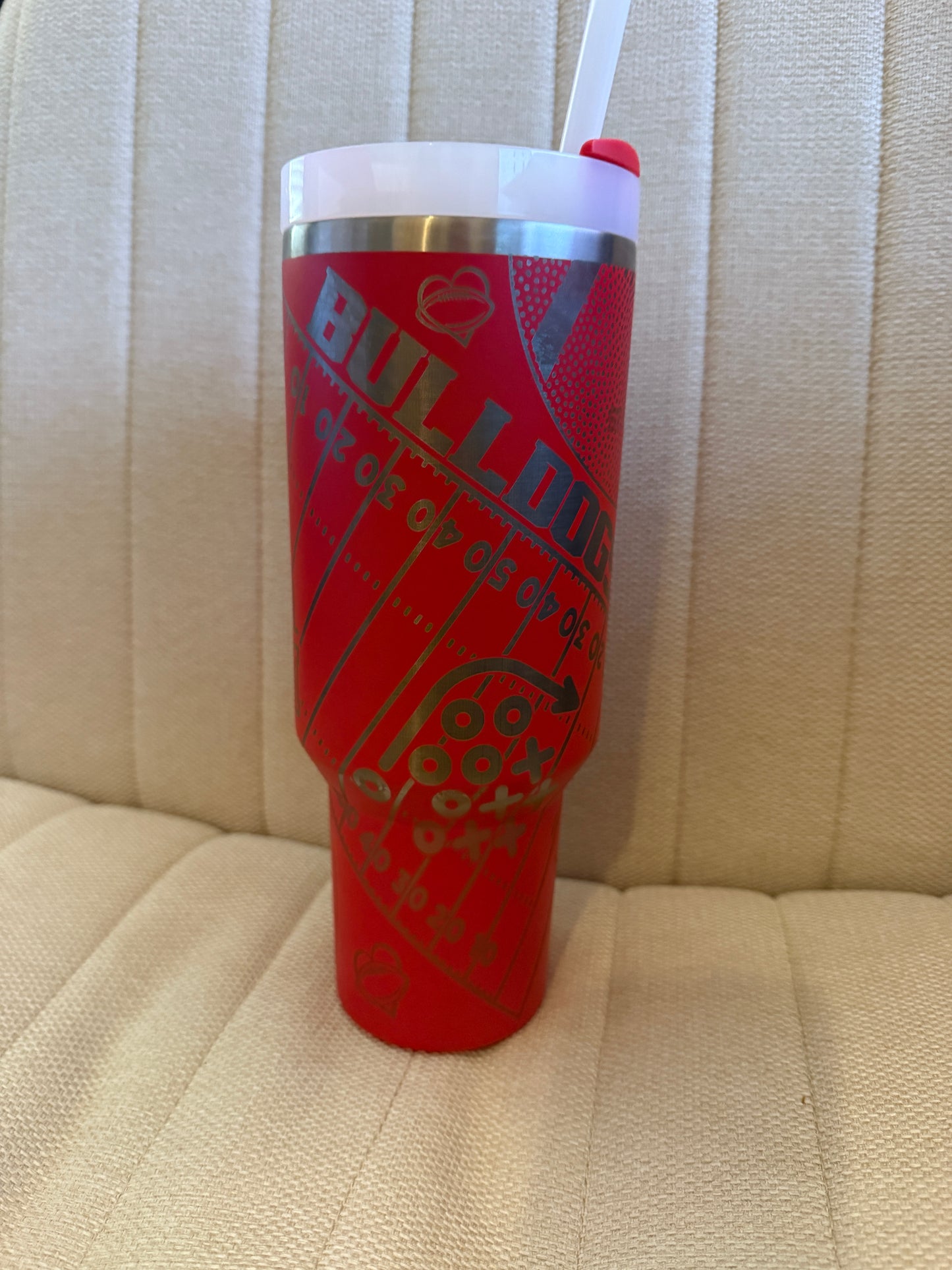 Custom Team Tumblers 40 oz (Stanley Type, with handle)