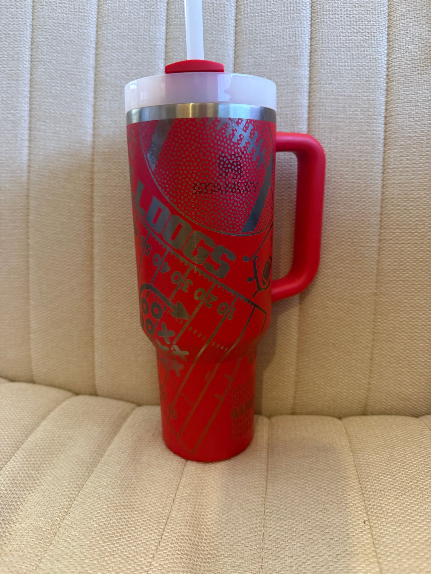 Custom Team Tumblers 40 oz (Stanley Type, with handle)