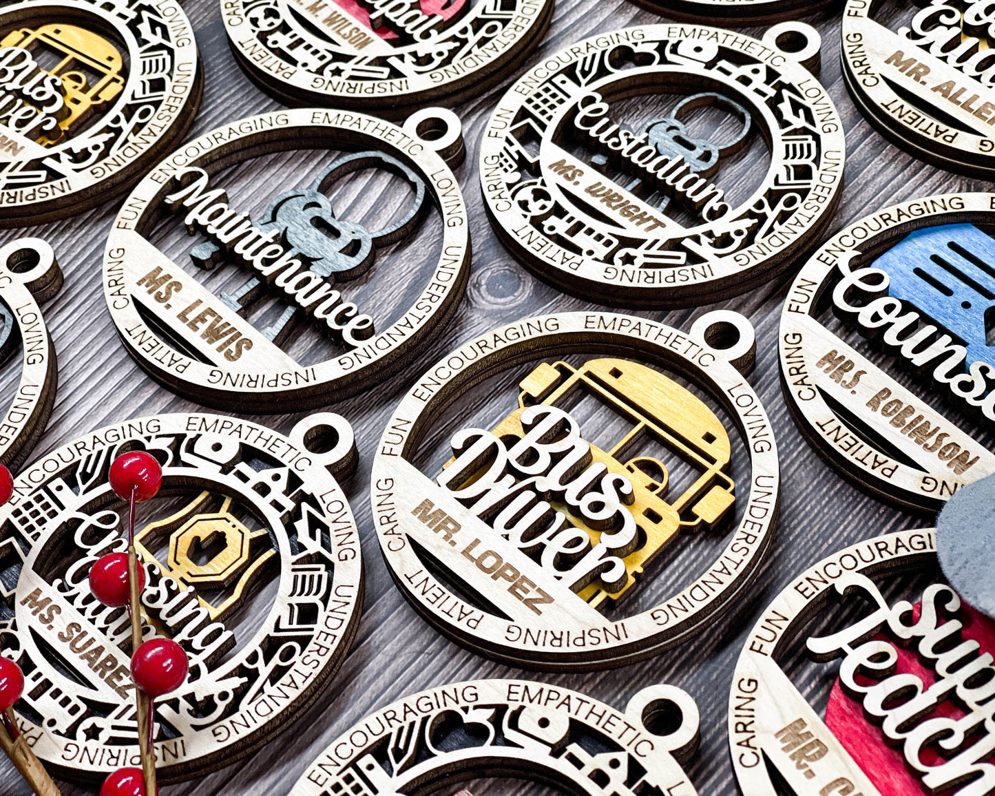 πβ¨ Personalized Education Ornaments β¨π
