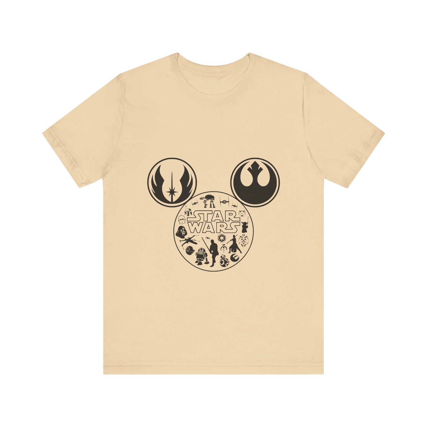 Star Wars Mickey Mouse Head Tee - Disney and Star Wars Fusion T-Shirt