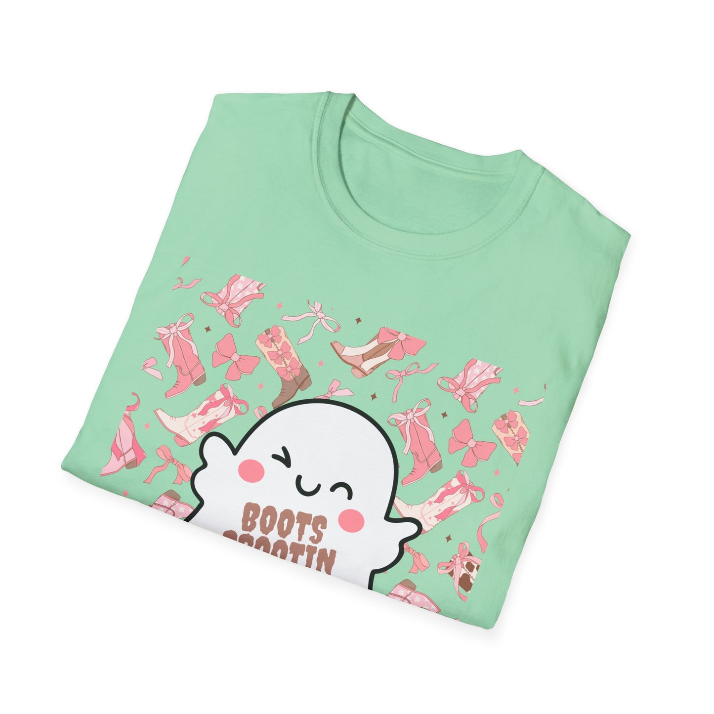 Boots Scootin Boos Ghost TShirt  A Spooky Fun Twist for Halloween Lovers