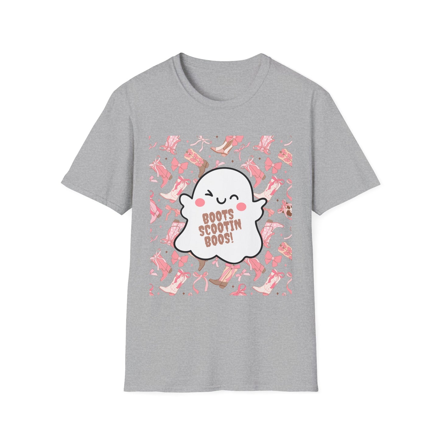 Boots Scootin Boos Ghost TShirt  A Spooky Fun Twist for Halloween Lovers