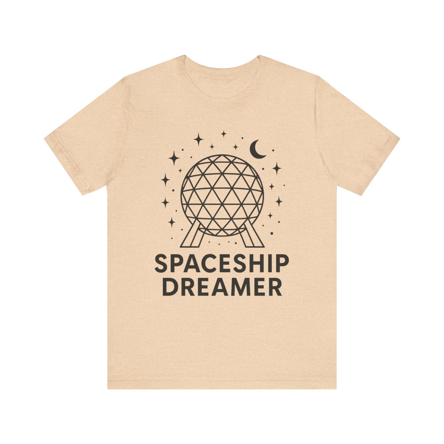 Spaceship Dreamer Shirt - Subtle Epcot Tee - Disney Inspired T-Shirt - Minimalist Spaceship Earth Shirt - Disney Parks Shirt
