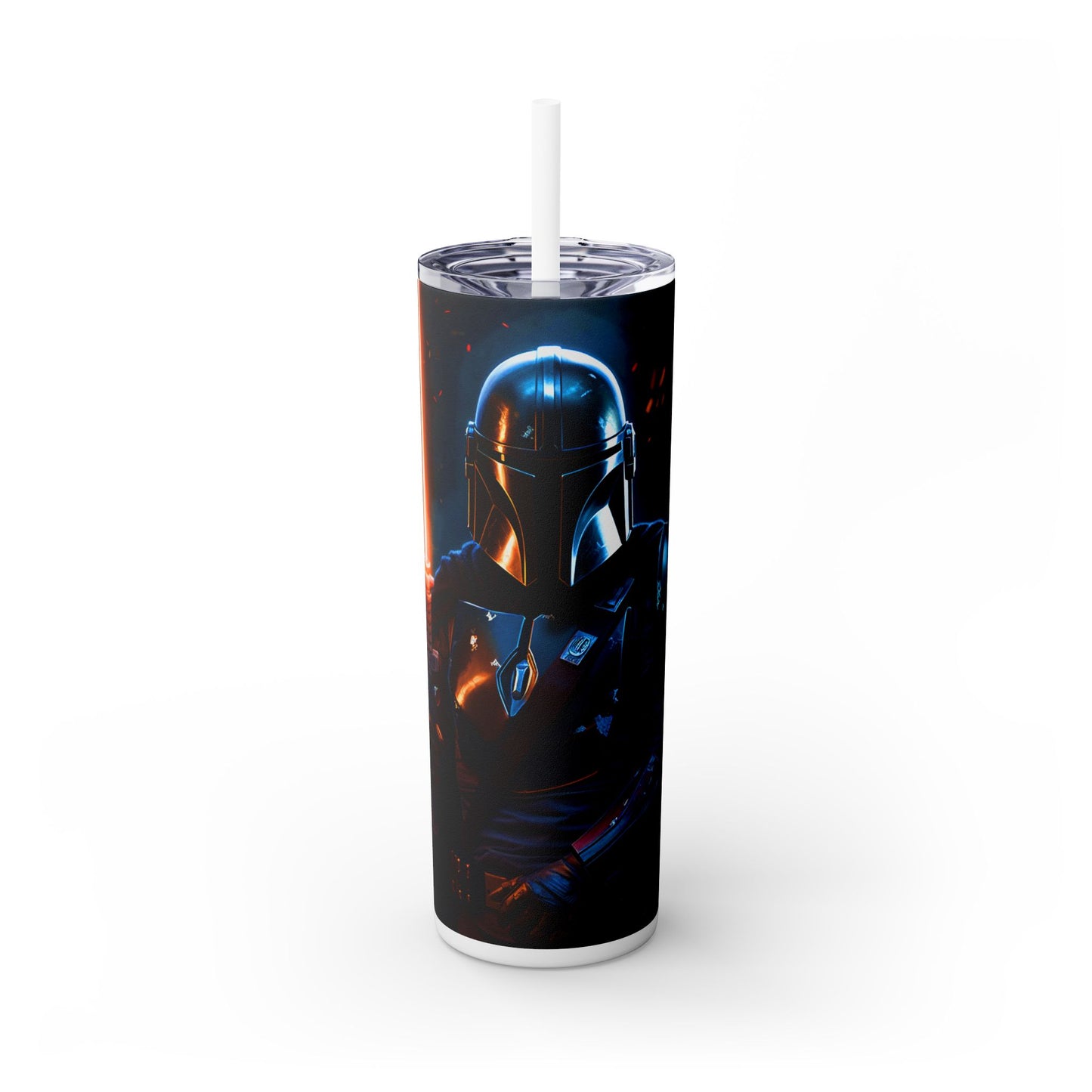 Star Wars Mandalorian Tumbler - Insulated Drinkware for Fans of The Mandalorian