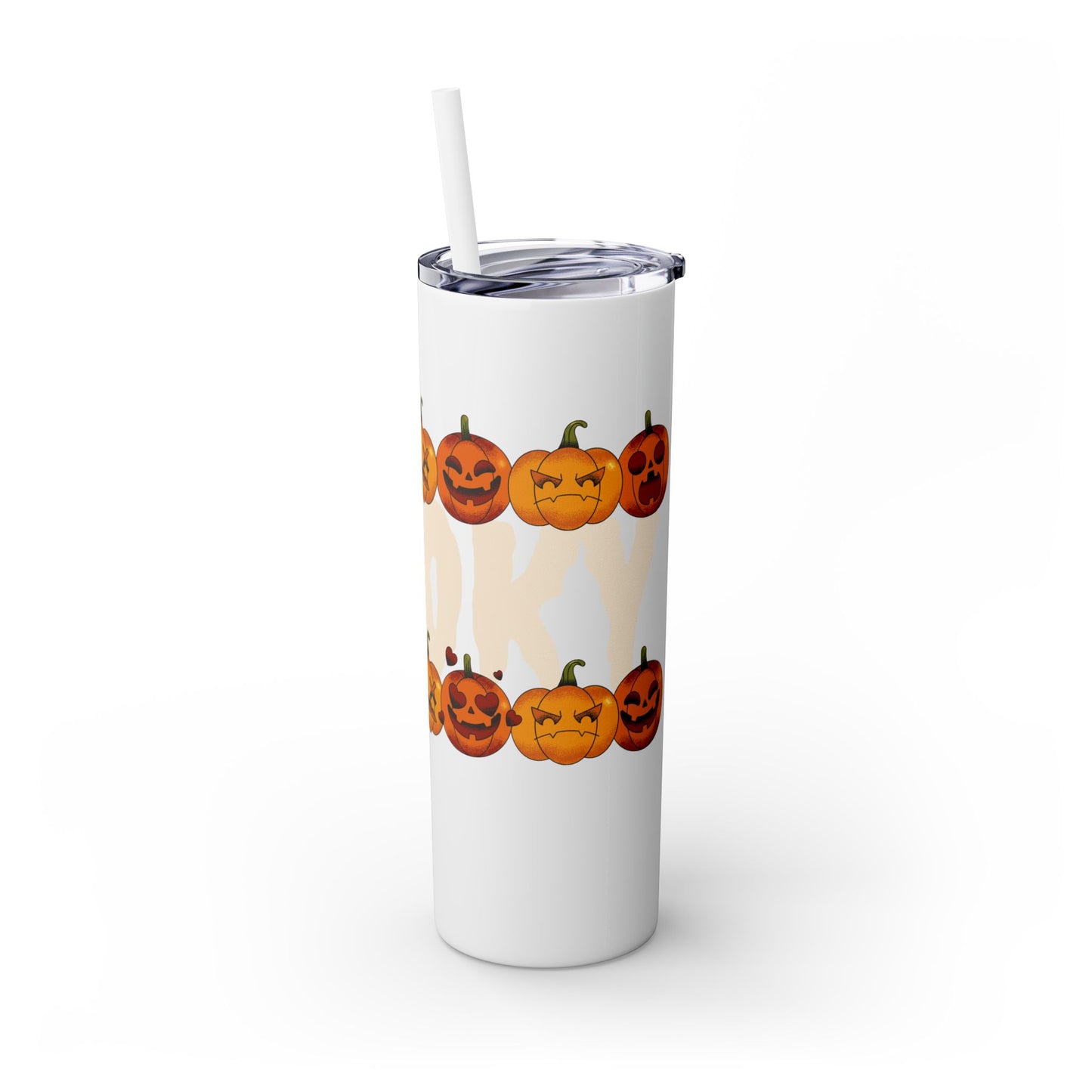Skinny Tumbler with Straw, 20oz