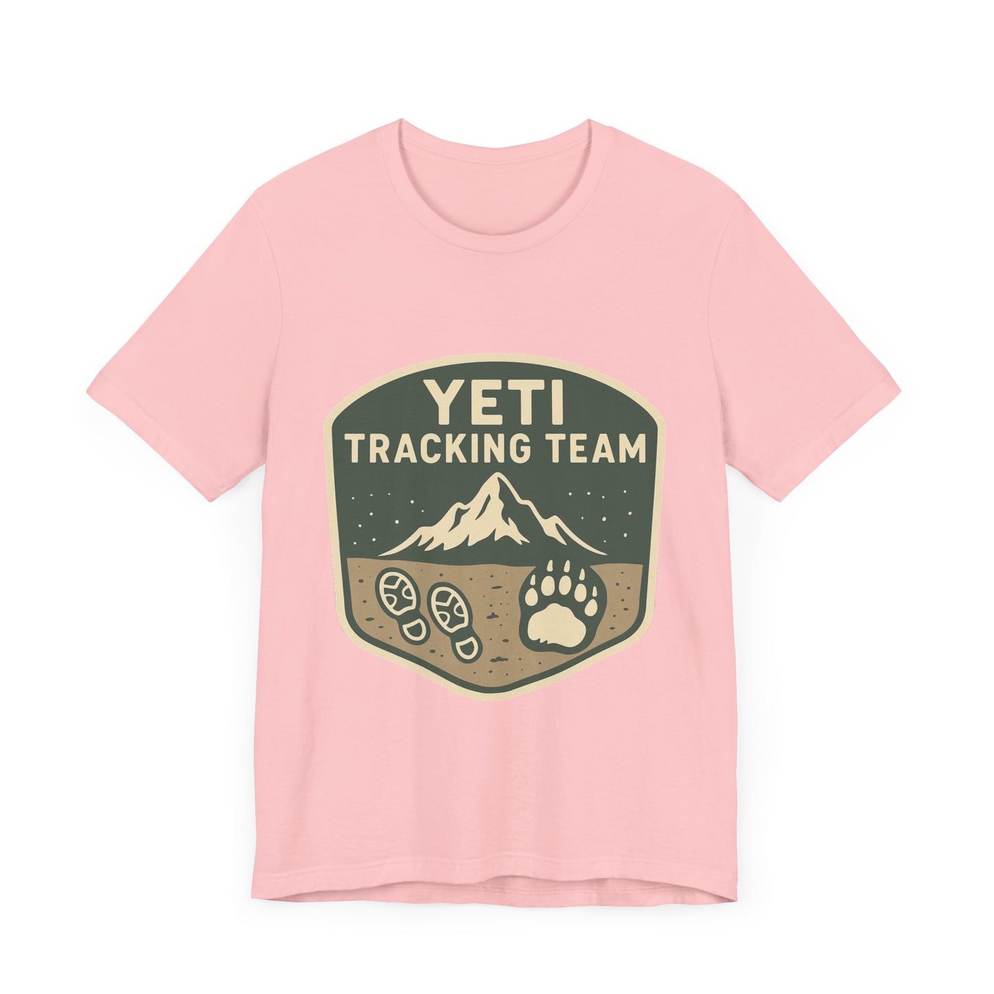 Yeti Tracking Team Shirt - Subtle Disney Everest Ride Shirt, Animal Kingdom Inspired Tee, Faux Adventure Patch T-Shirt, Unisex Disney Shirt