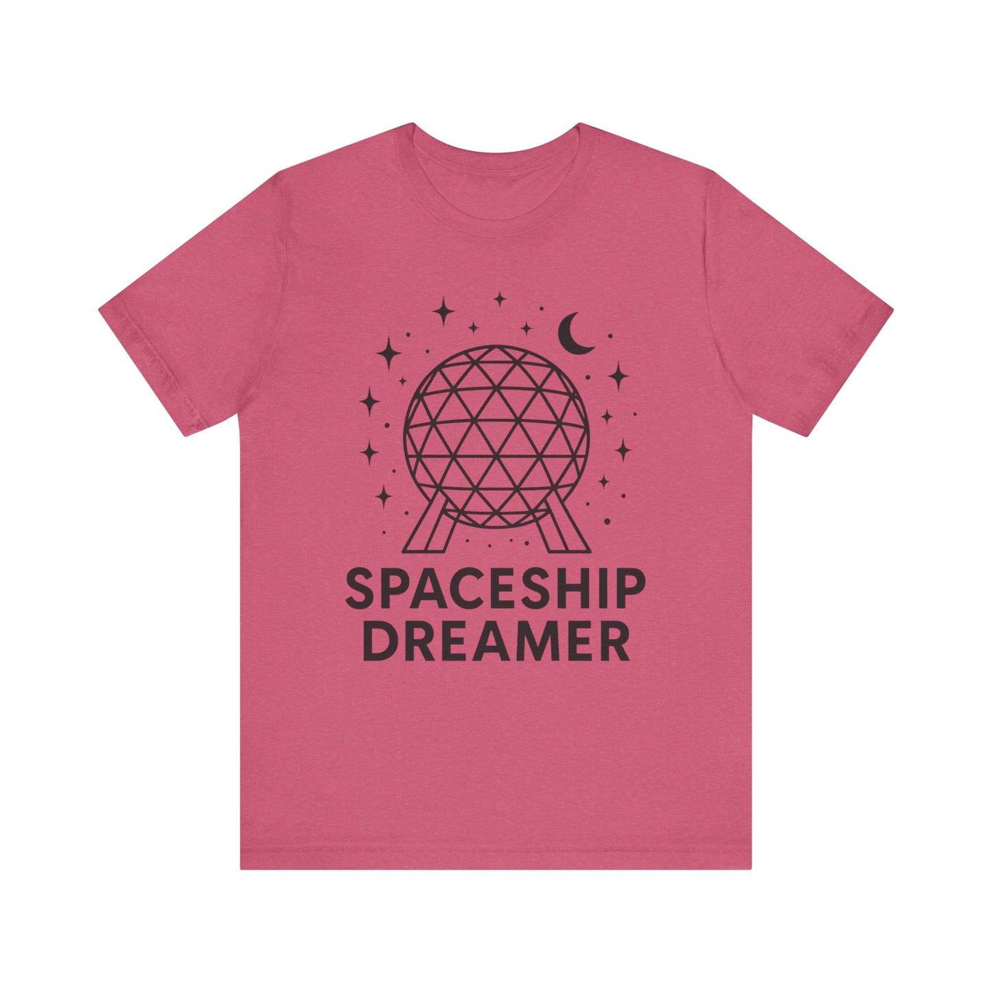 Spaceship Dreamer Shirt - Subtle Epcot Tee - Disney Inspired T-Shirt - Minimalist Spaceship Earth Shirt - Disney Parks Shirt