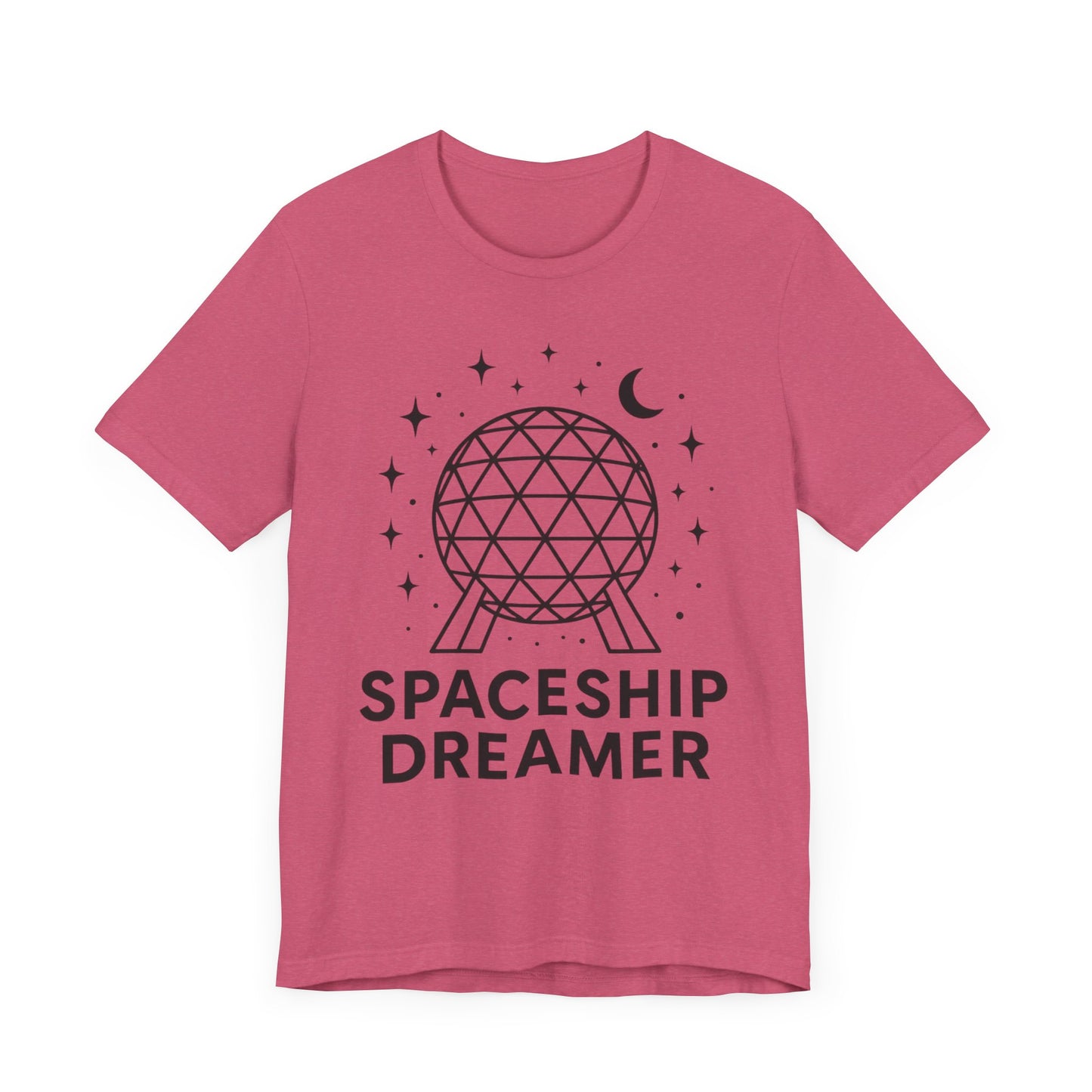 Spaceship Dreamer Shirt - Subtle Epcot Tee - Disney Inspired T-Shirt - Minimalist Spaceship Earth Shirt - Disney Parks Shirt