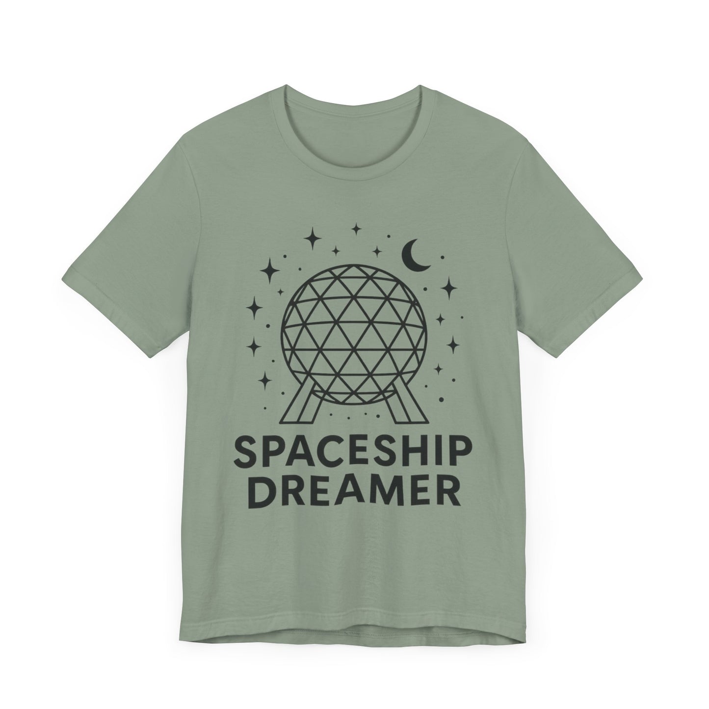 Spaceship Dreamer Shirt - Subtle Epcot Tee - Disney Inspired T-Shirt - Minimalist Spaceship Earth Shirt - Disney Parks Shirt