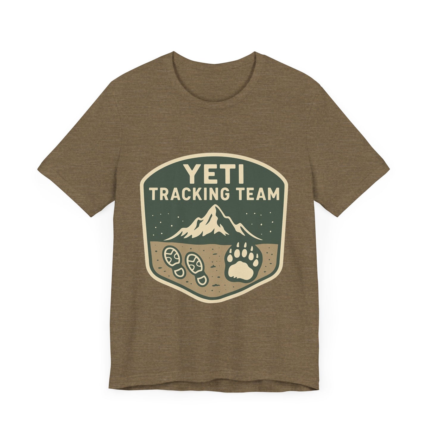 Yeti Tracking Team Shirt - Subtle Disney Everest Ride Shirt, Animal Kingdom Inspired Tee, Faux Adventure Patch T-Shirt, Unisex Disney Shirt