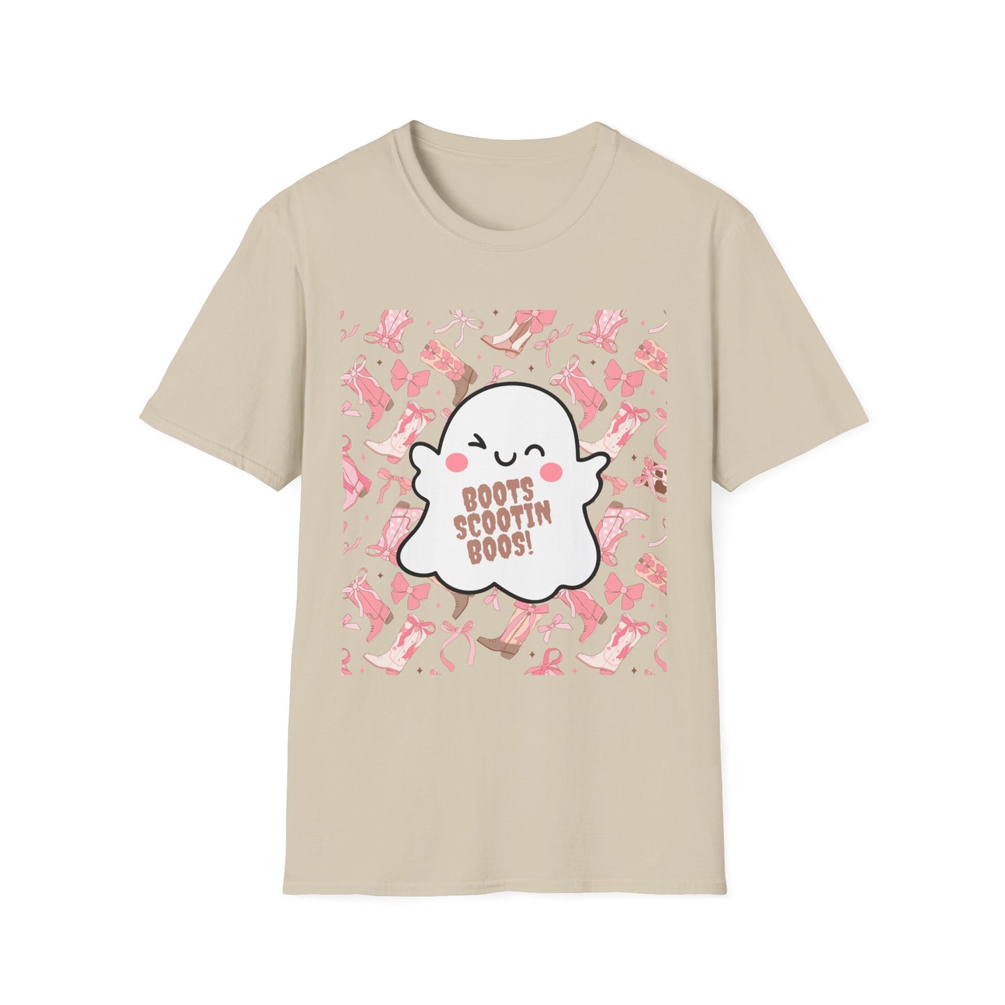 Boots Scootin Boos Ghost TShirt  A Spooky Fun Twist for Halloween Lovers