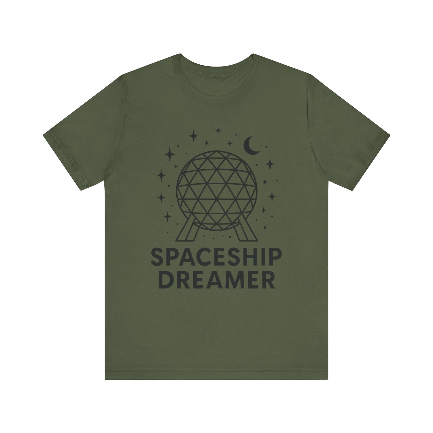 Spaceship Dreamer Shirt - Subtle Epcot Tee - Disney Inspired T-Shirt - Minimalist Spaceship Earth Shirt - Disney Parks Shirt