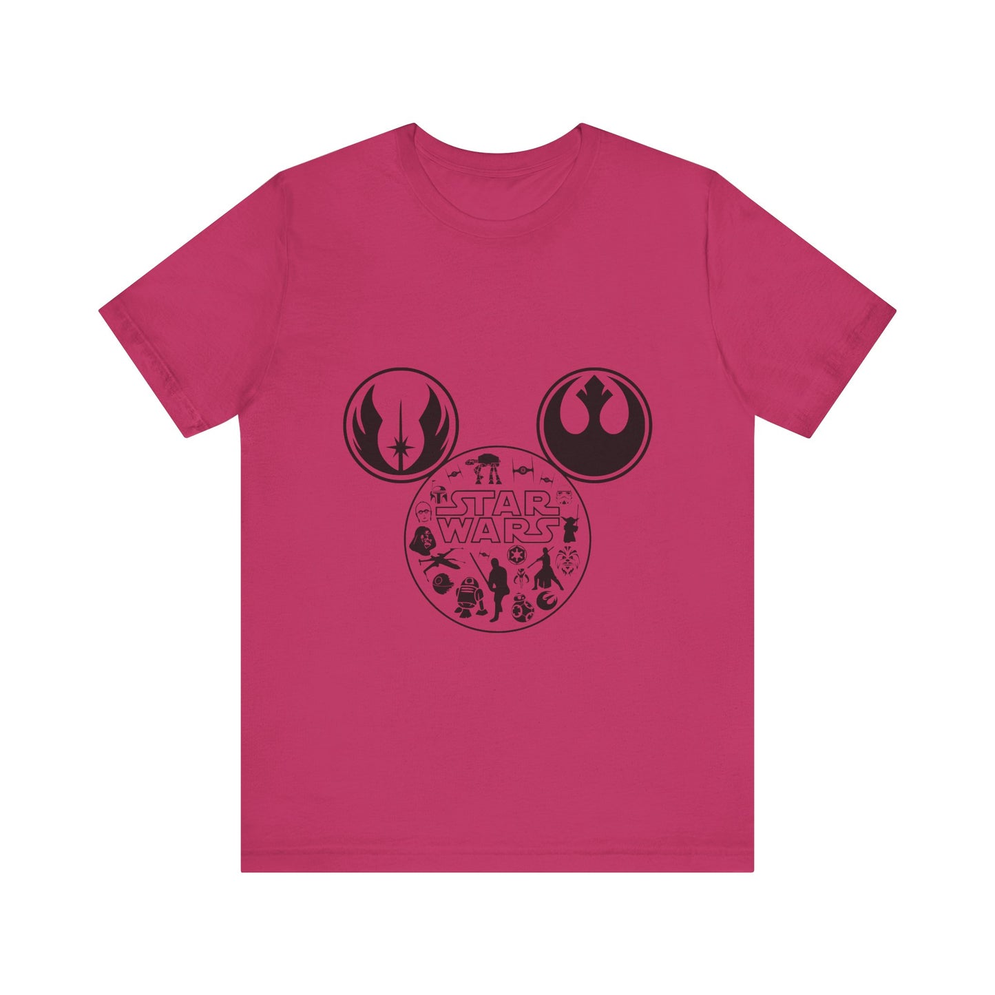 Star Wars Mickey Mouse Head Tee - Disney and Star Wars Fusion T-Shirt