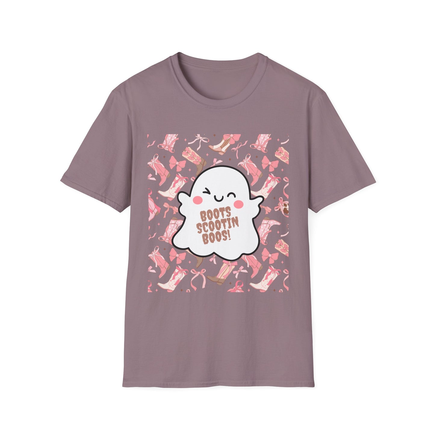 Boots Scootin Boos Ghost TShirt  A Spooky Fun Twist for Halloween Lovers