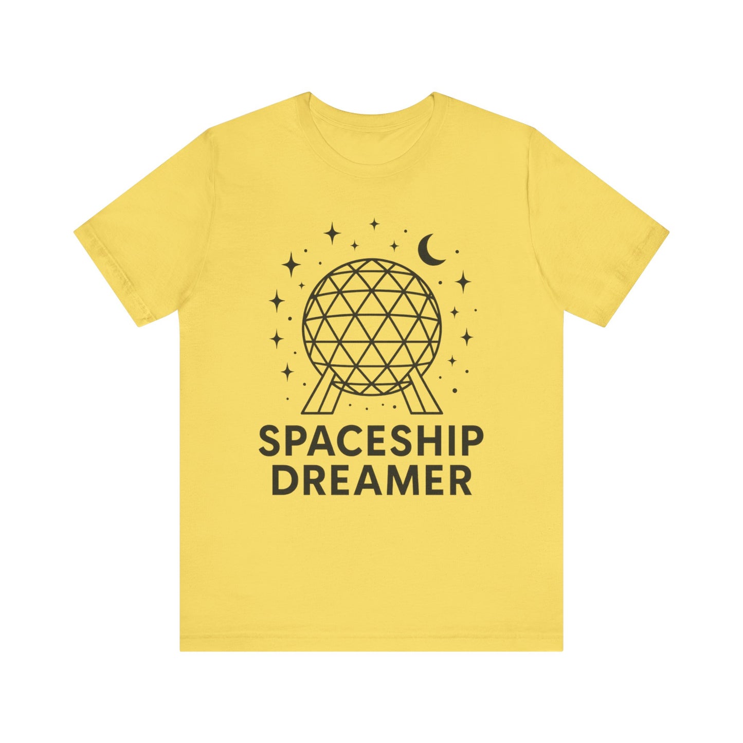 Spaceship Dreamer Shirt - Subtle Epcot Tee - Disney Inspired T-Shirt - Minimalist Spaceship Earth Shirt - Disney Parks Shirt