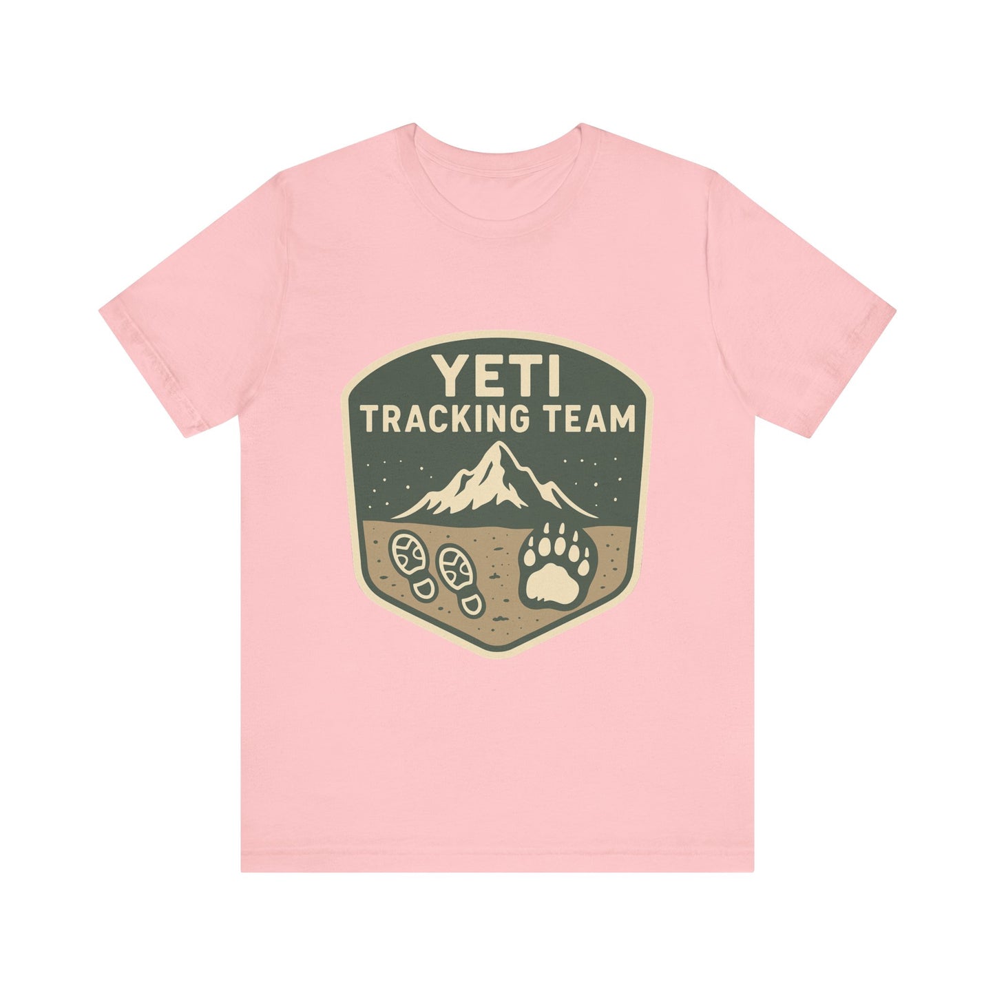 Yeti Tracking Team Shirt - Subtle Disney Everest Ride Shirt, Animal Kingdom Inspired Tee, Faux Adventure Patch T-Shirt, Unisex Disney Shirt
