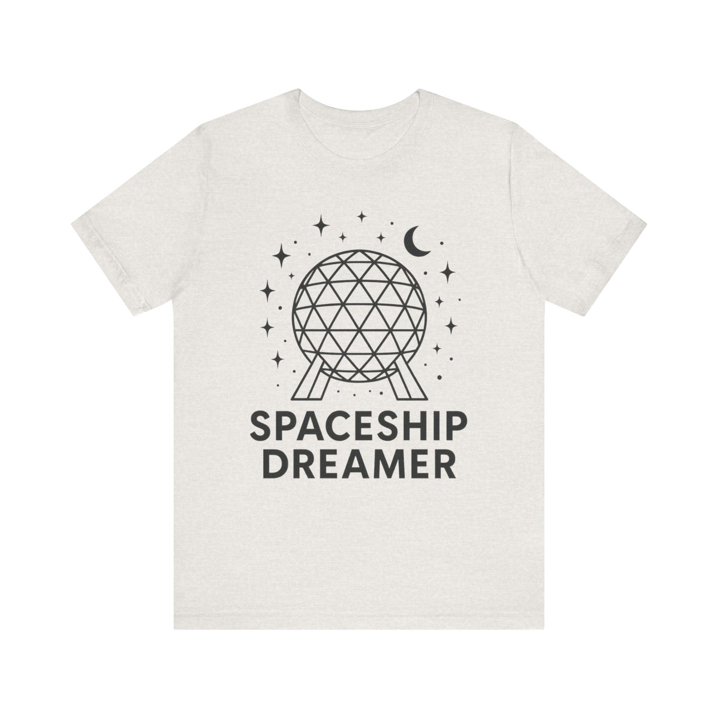 Spaceship Dreamer Shirt - Subtle Epcot Tee - Disney Inspired T-Shirt - Minimalist Spaceship Earth Shirt - Disney Parks Shirt