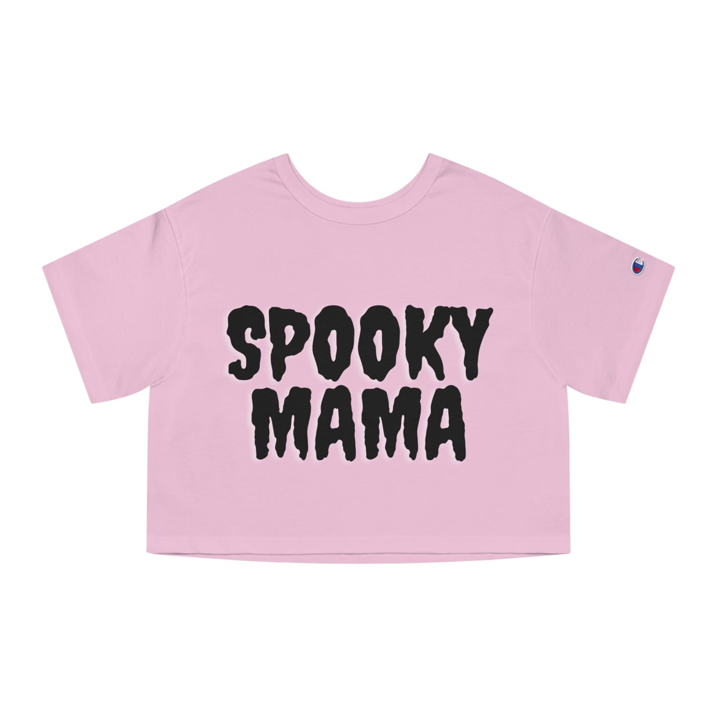 Spooky Mama Crop Top - Trendy Halloween Apparel for Moms