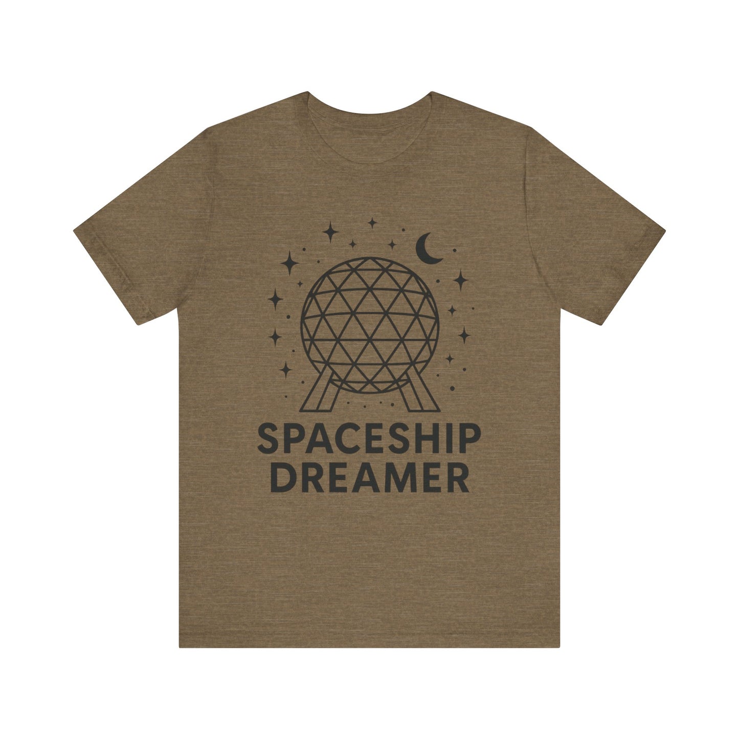 Spaceship Dreamer Shirt - Subtle Epcot Tee - Disney Inspired T-Shirt - Minimalist Spaceship Earth Shirt - Disney Parks Shirt