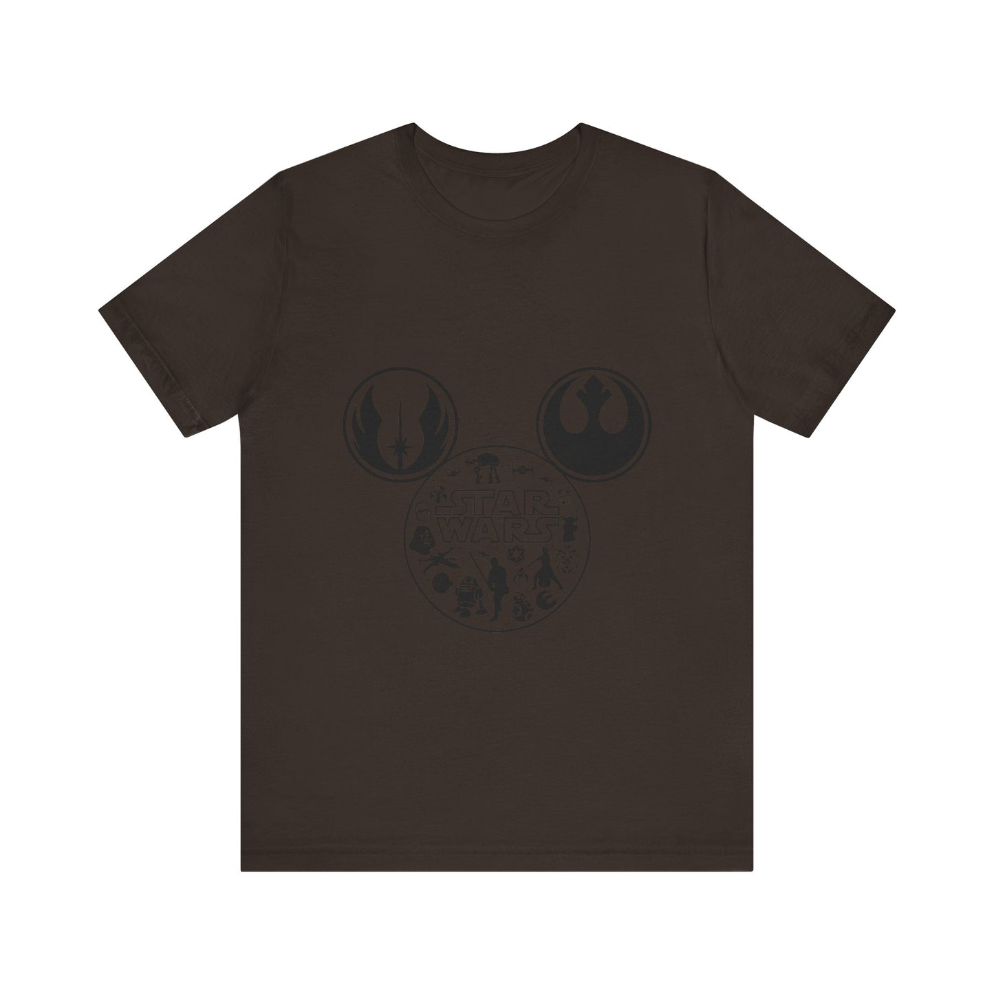 Star Wars Mickey Mouse Head Tee - Disney and Star Wars Fusion T-Shirt