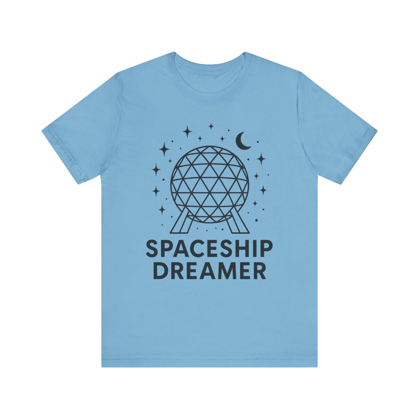 Spaceship Dreamer Shirt - Subtle Epcot Tee - Disney Inspired T-Shirt - Minimalist Spaceship Earth Shirt - Disney Parks Shirt
