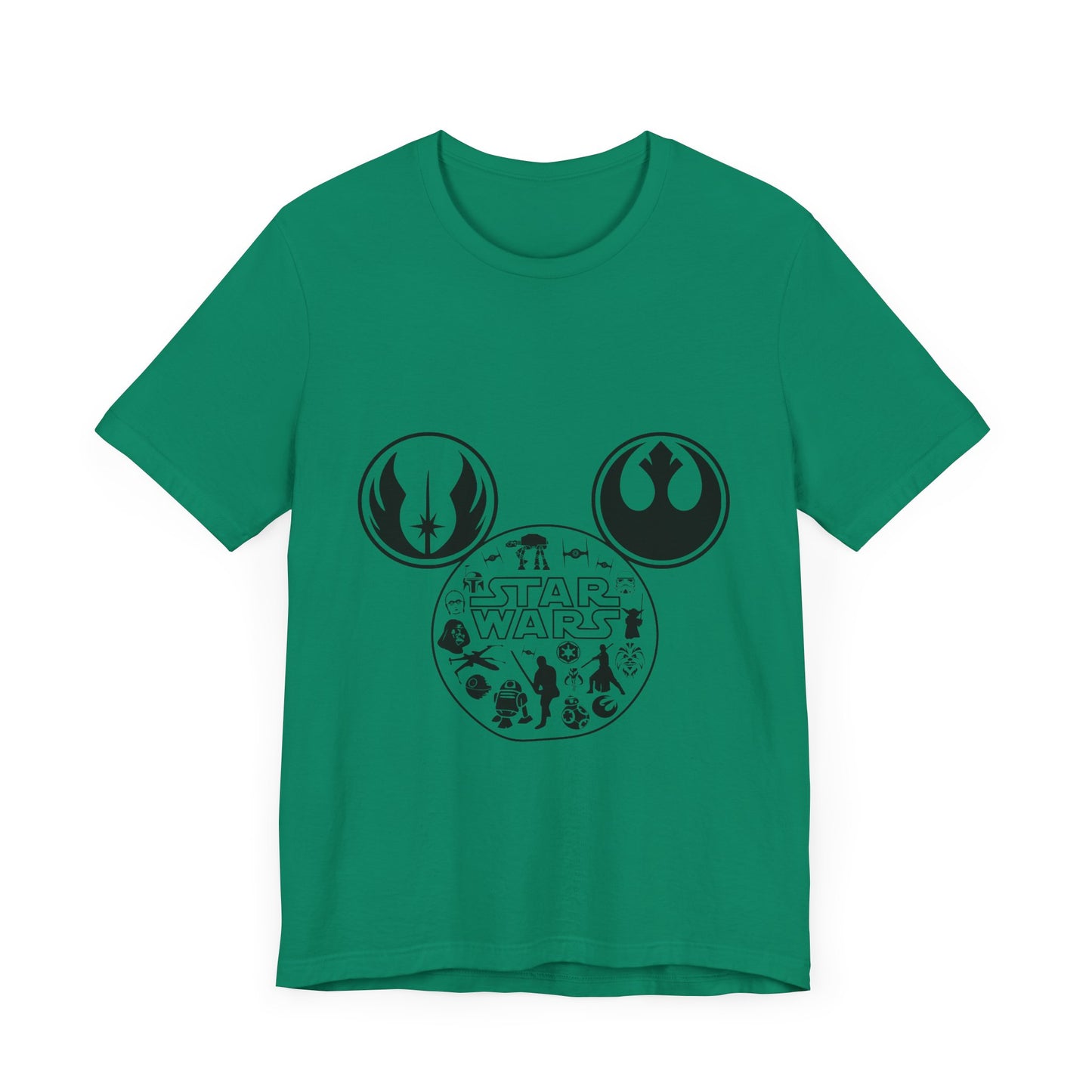 Star Wars Mickey Mouse Head Tee - Disney and Star Wars Fusion T-Shirt