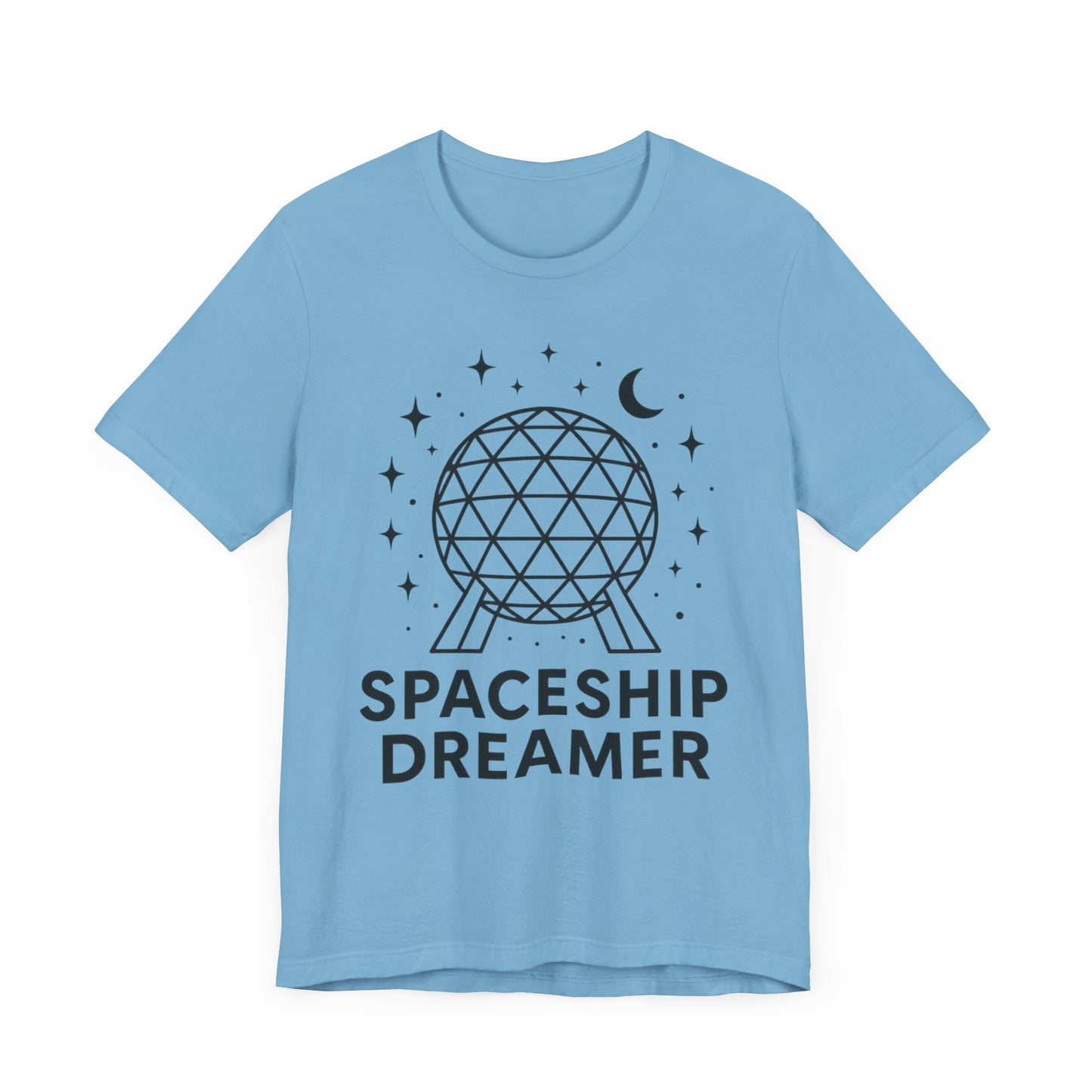 Spaceship Dreamer Shirt - Subtle Epcot Tee - Disney Inspired T-Shirt - Minimalist Spaceship Earth Shirt - Disney Parks Shirt