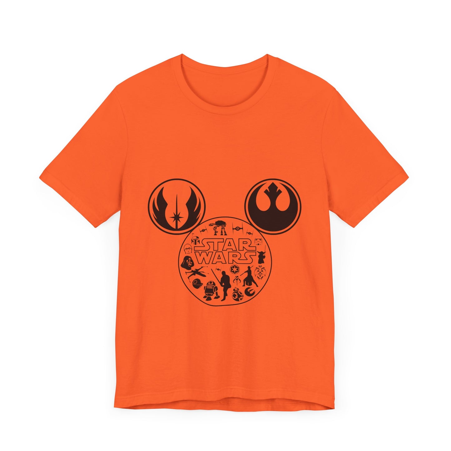 Star Wars Mickey Mouse Head Tee - Disney and Star Wars Fusion T-Shirt