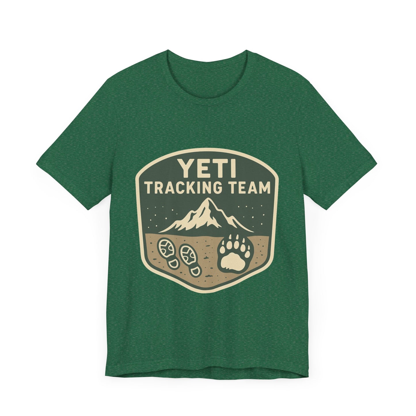 Yeti Tracking Team Shirt - Subtle Disney Everest Ride Shirt, Animal Kingdom Inspired Tee, Faux Adventure Patch T-Shirt, Unisex Disney Shirt