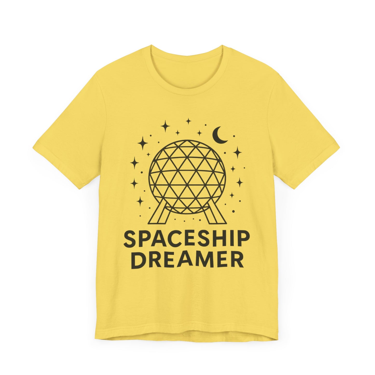 Spaceship Dreamer Shirt - Subtle Epcot Tee - Disney Inspired T-Shirt - Minimalist Spaceship Earth Shirt - Disney Parks Shirt