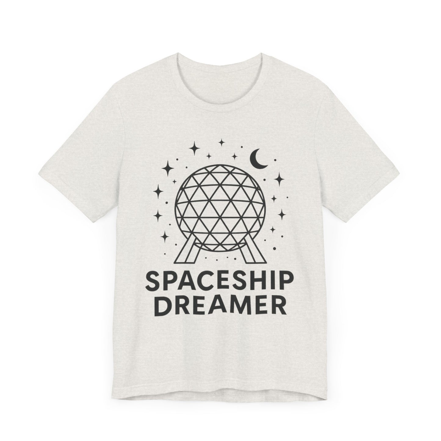 Spaceship Dreamer Shirt - Subtle Epcot Tee - Disney Inspired T-Shirt - Minimalist Spaceship Earth Shirt - Disney Parks Shirt