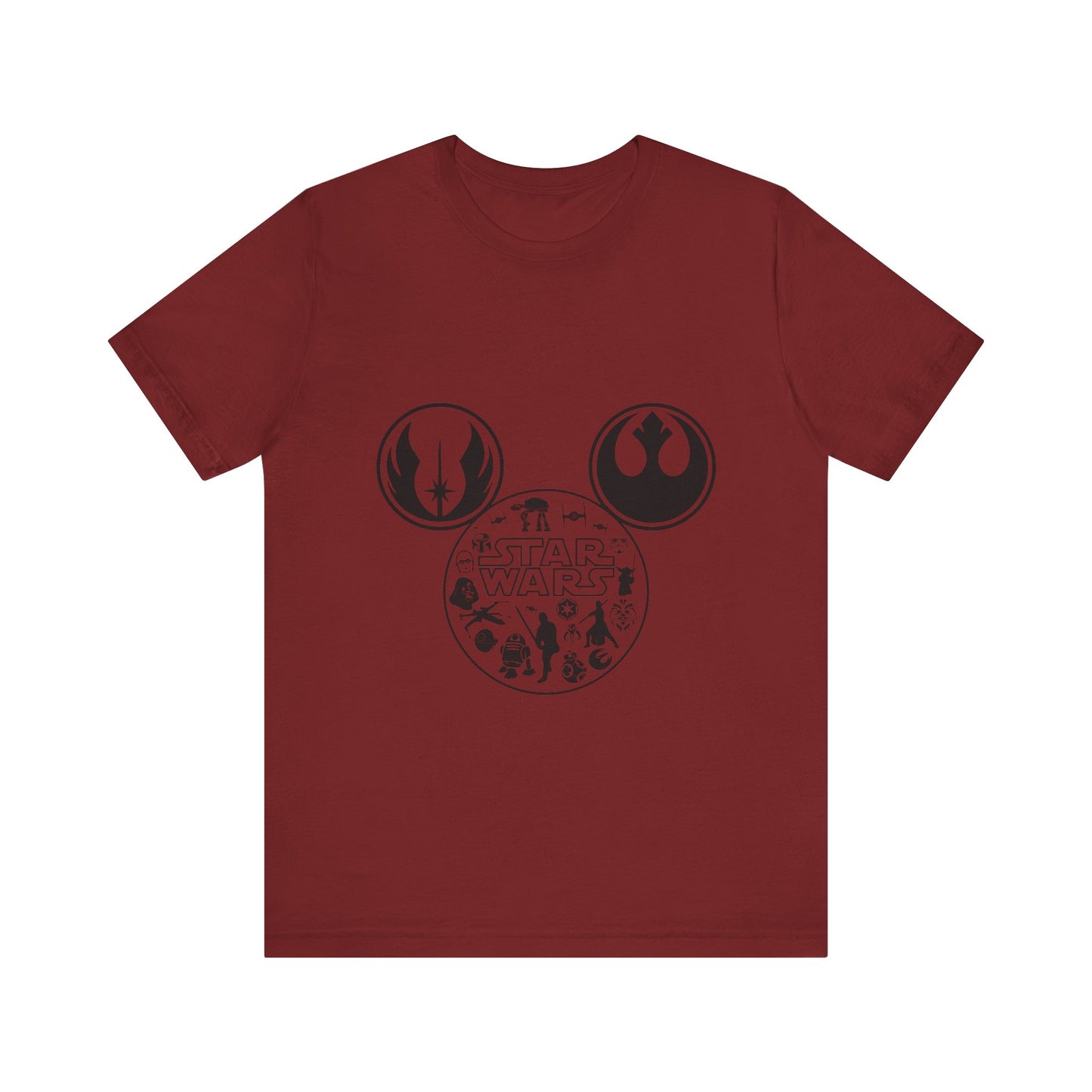 Star Wars Mickey Mouse Head Tee - Disney and Star Wars Fusion T-Shirt