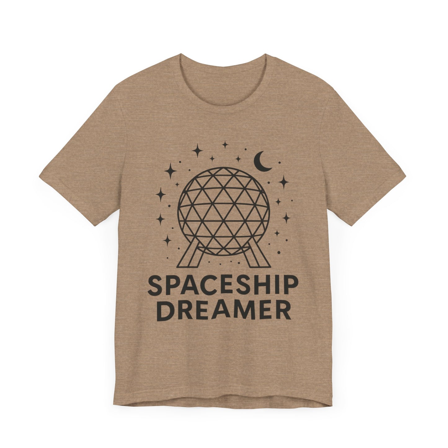 Spaceship Dreamer Shirt - Subtle Epcot Tee - Disney Inspired T-Shirt - Minimalist Spaceship Earth Shirt - Disney Parks Shirt