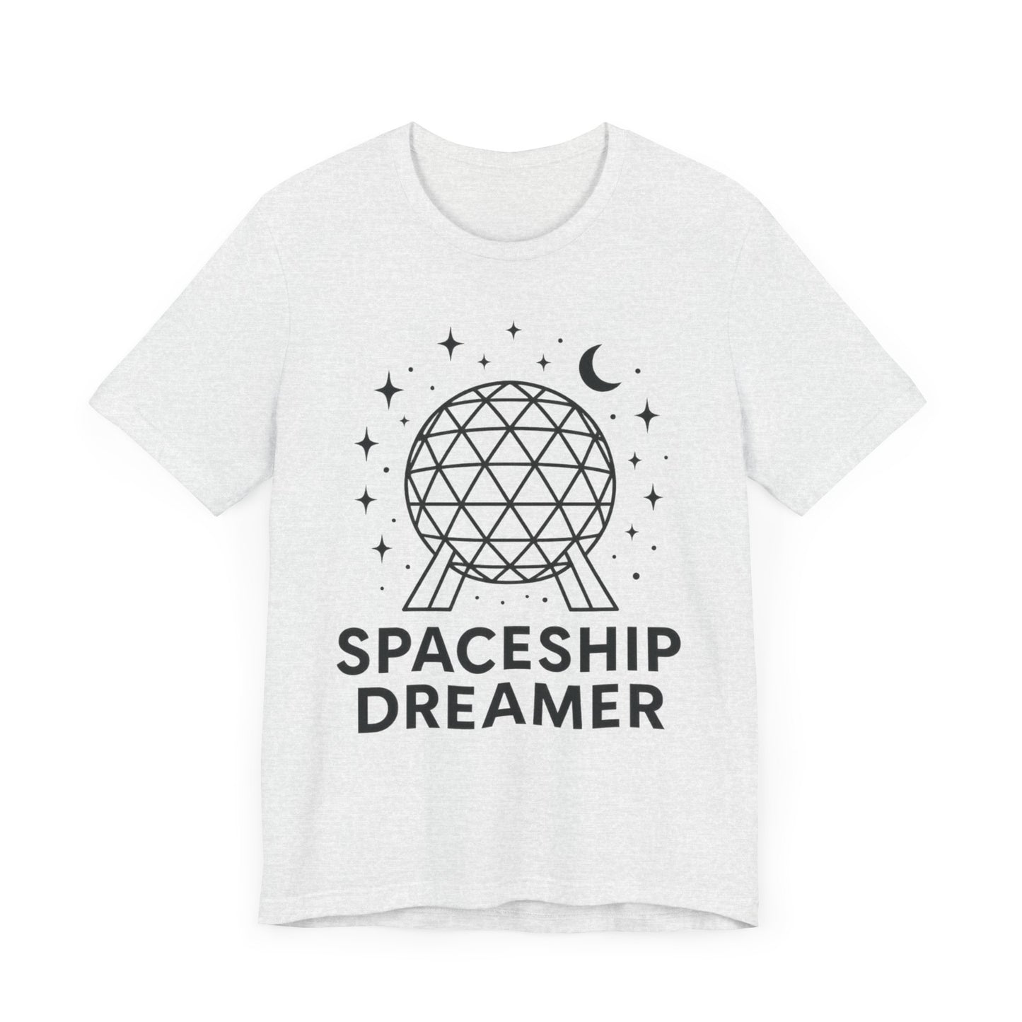Spaceship Dreamer Shirt - Subtle Epcot Tee - Disney Inspired T-Shirt - Minimalist Spaceship Earth Shirt - Disney Parks Shirt