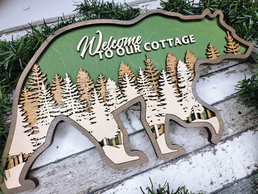 Nature's Warm Greeting - Welcome Signs