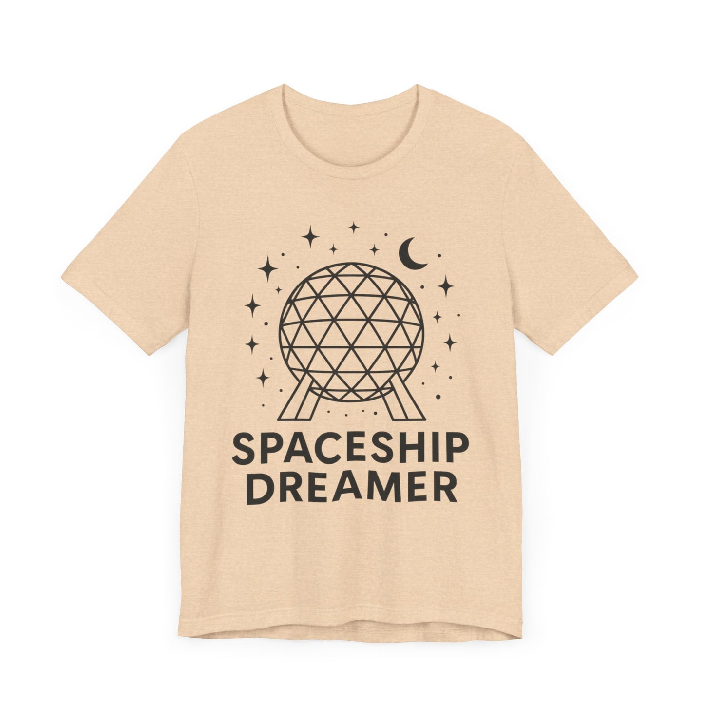 Spaceship Dreamer Shirt - Subtle Epcot Tee - Disney Inspired T-Shirt - Minimalist Spaceship Earth Shirt - Disney Parks Shirt