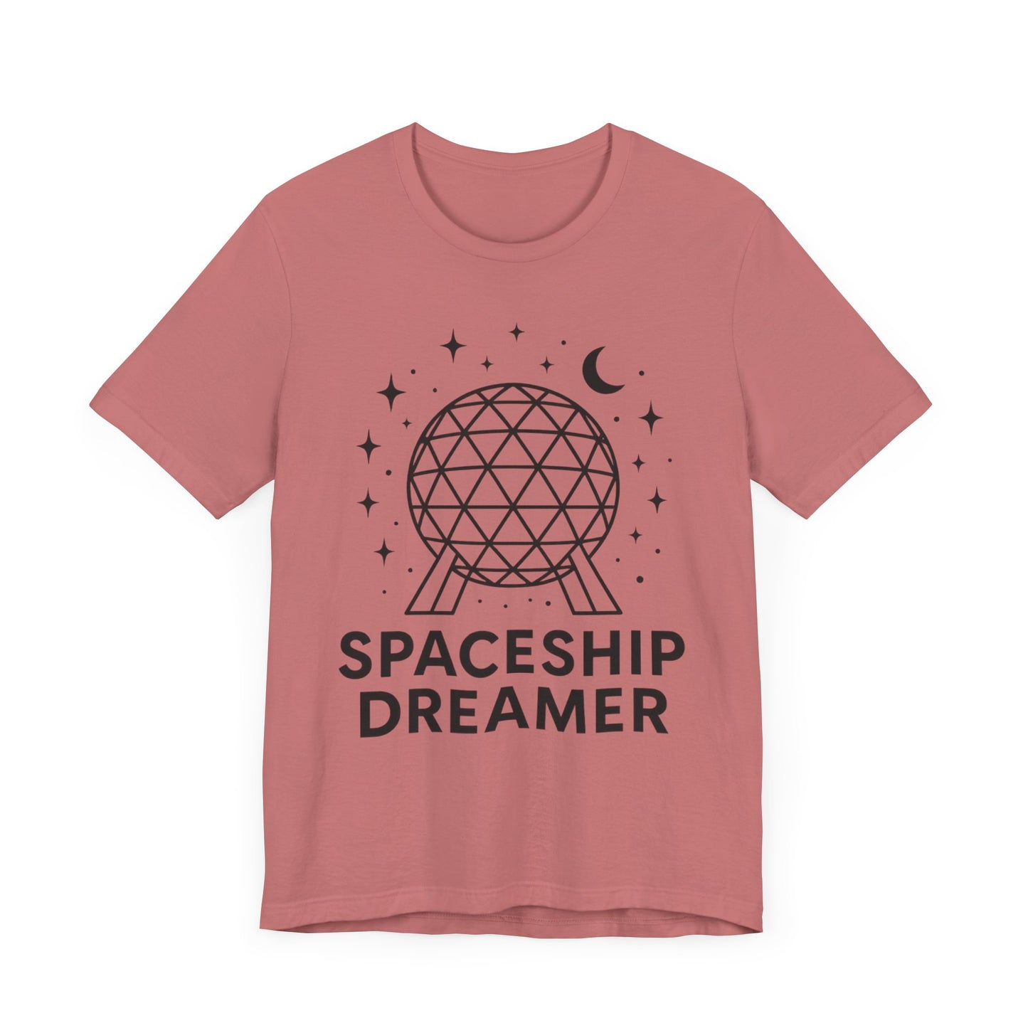 Spaceship Dreamer Shirt - Subtle Epcot Tee - Disney Inspired T-Shirt - Minimalist Spaceship Earth Shirt - Disney Parks Shirt