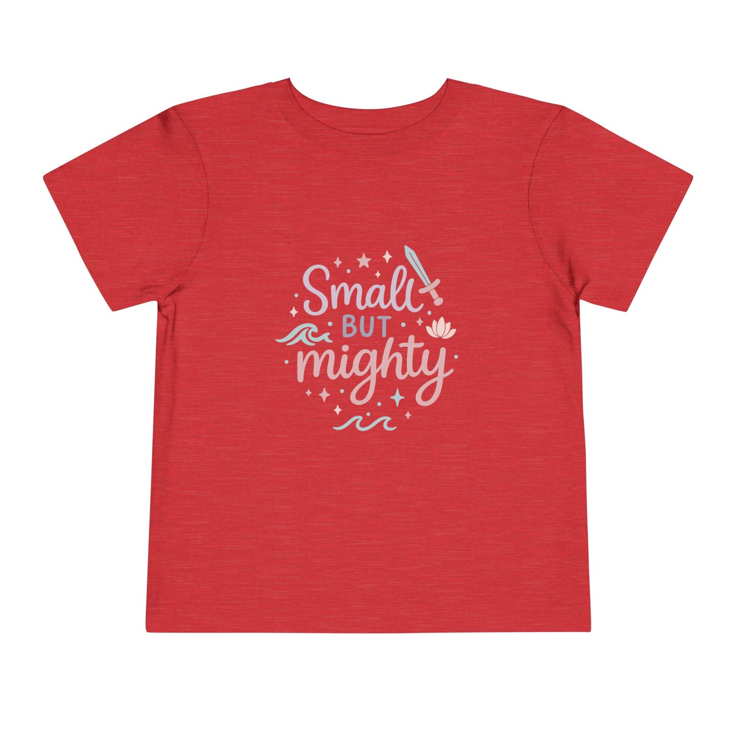 Small But Mighty Princess Tee | Fierce Girl Power Shirt | Subtle Disney Princess Shirt for Kids | Mulan Raya Moana Inspired Shirt