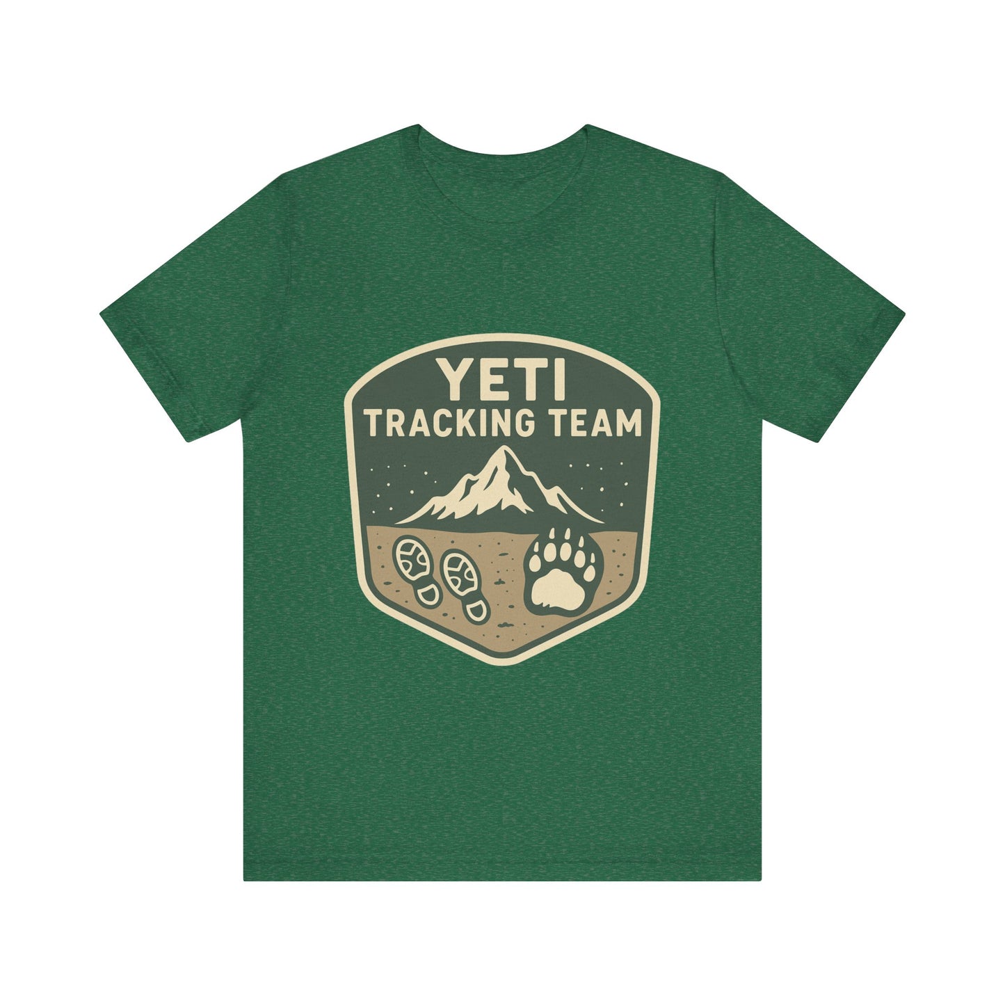 Yeti Tracking Team Shirt - Subtle Disney Everest Ride Shirt, Animal Kingdom Inspired Tee, Faux Adventure Patch T-Shirt, Unisex Disney Shirt