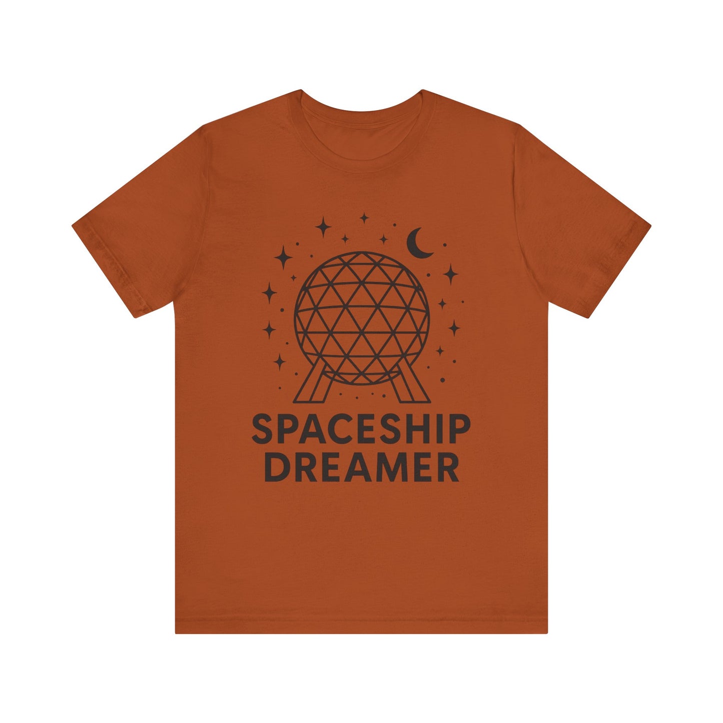 Spaceship Dreamer Shirt - Subtle Epcot Tee - Disney Inspired T-Shirt - Minimalist Spaceship Earth Shirt - Disney Parks Shirt