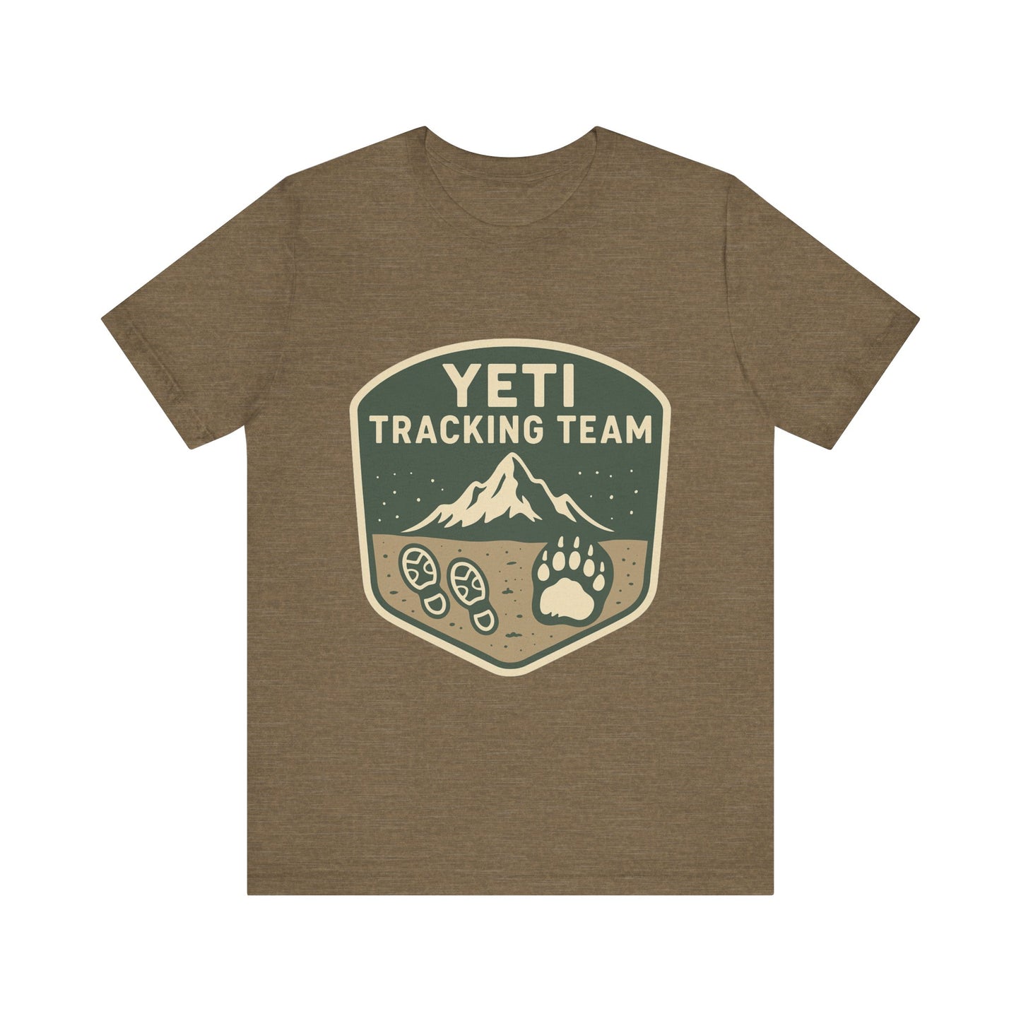Yeti Tracking Team Shirt - Subtle Disney Everest Ride Shirt, Animal Kingdom Inspired Tee, Faux Adventure Patch T-Shirt, Unisex Disney Shirt