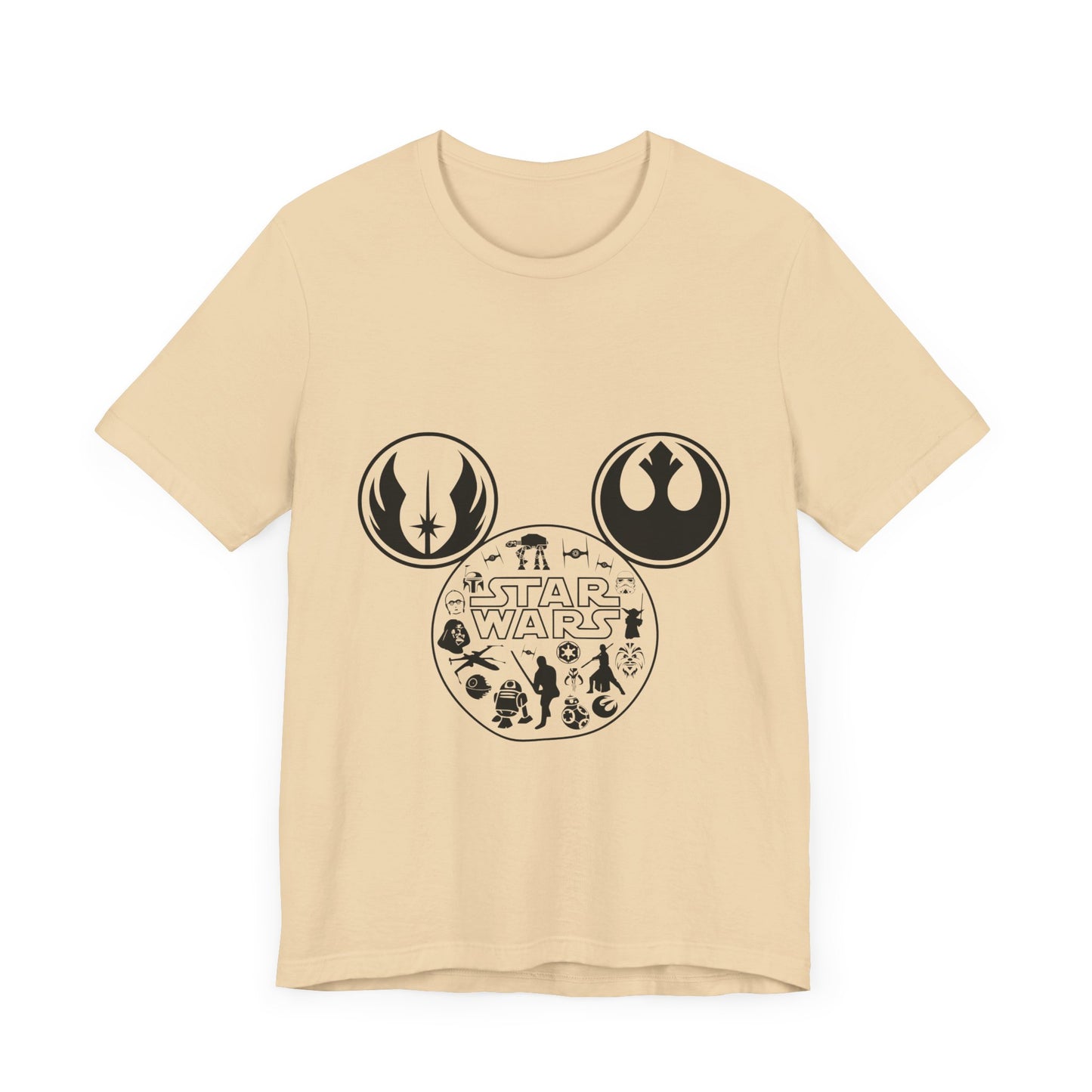 Star Wars Mickey Mouse Head Tee - Disney and Star Wars Fusion T-Shirt