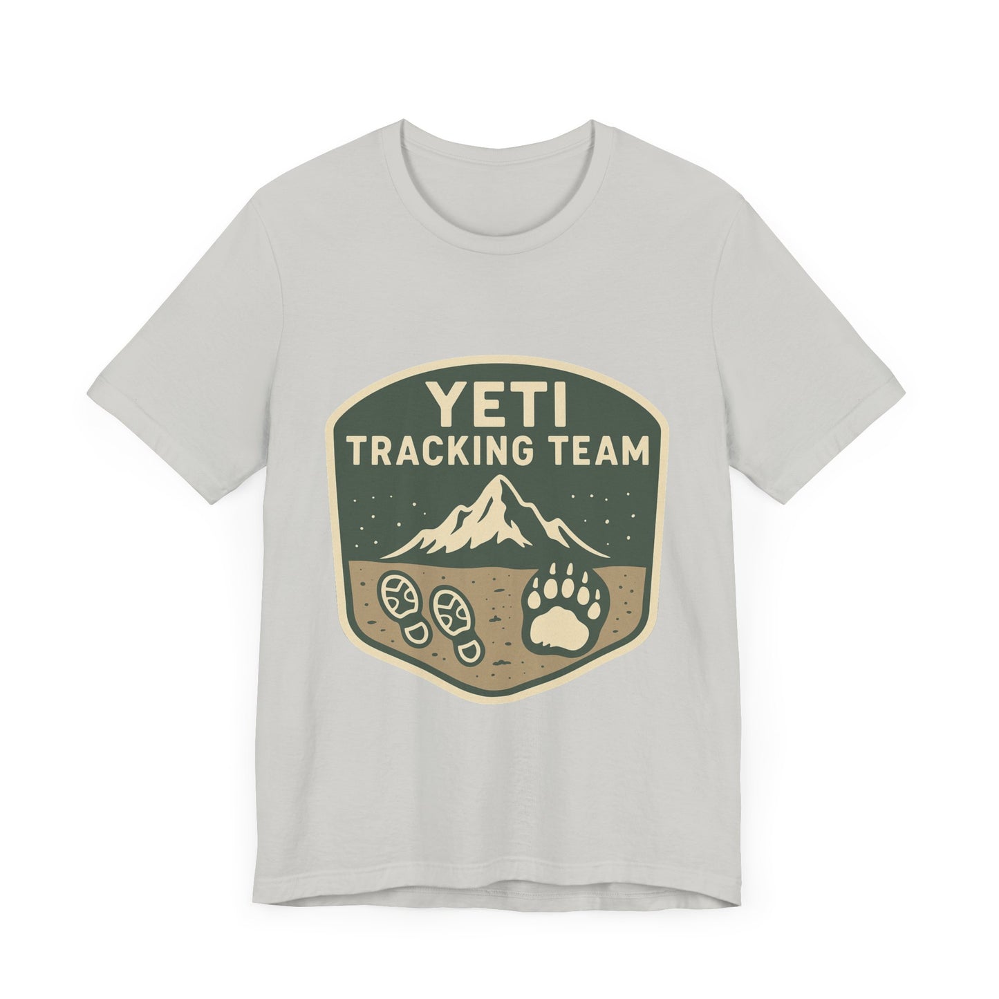 Yeti Tracking Team Shirt - Subtle Disney Everest Ride Shirt, Animal Kingdom Inspired Tee, Faux Adventure Patch T-Shirt, Unisex Disney Shirt