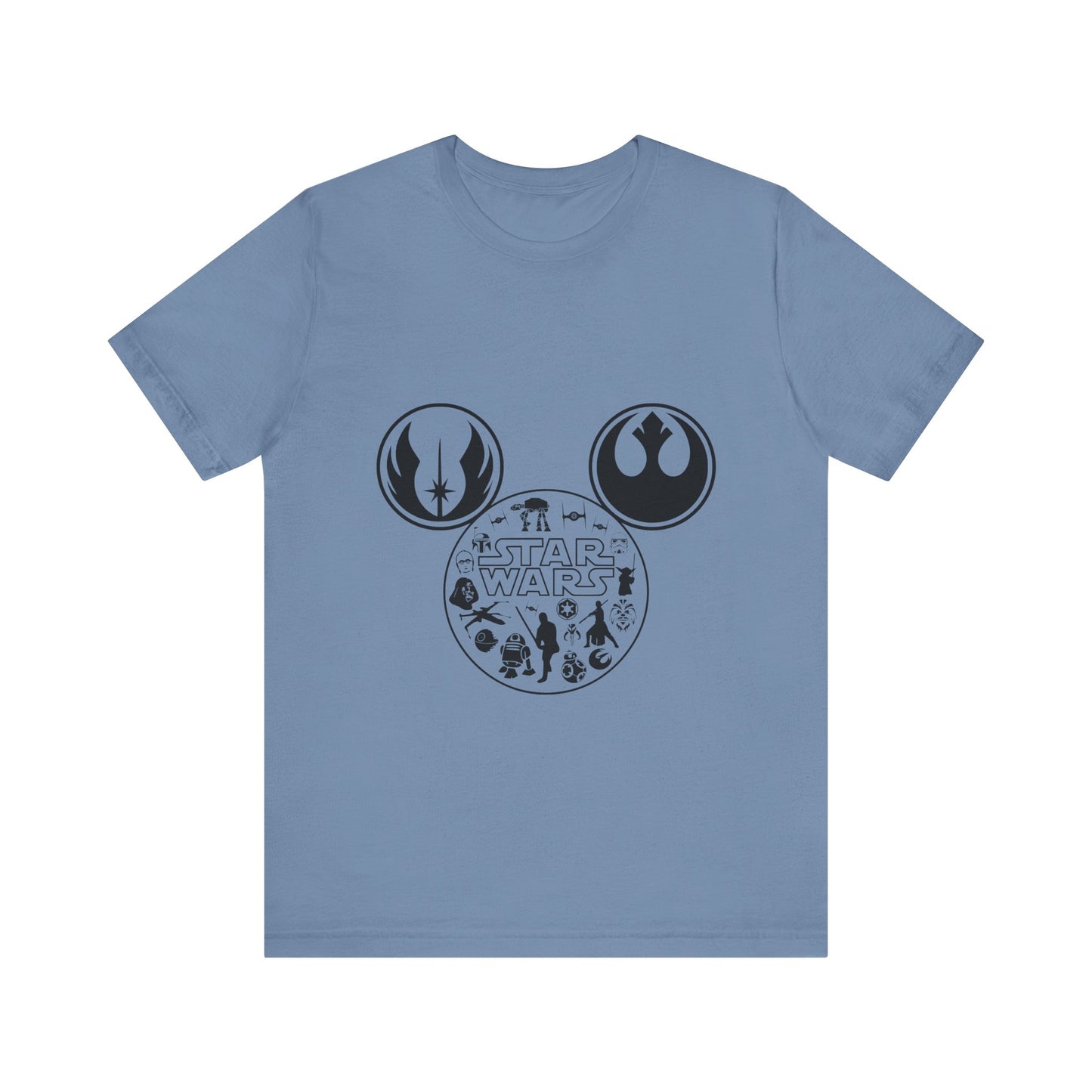 Star Wars Mickey Mouse Head Tee - Disney and Star Wars Fusion T-Shirt