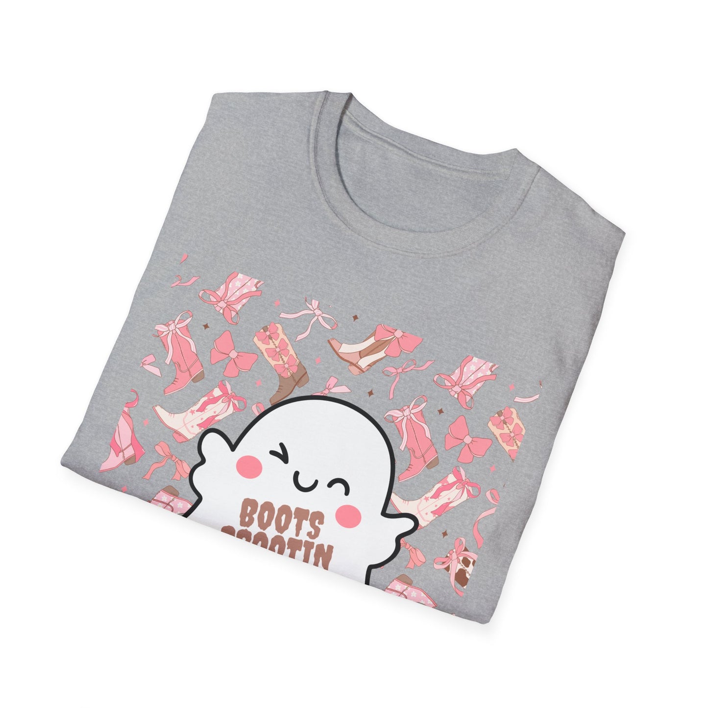 Boots Scootin Boos Ghost TShirt  A Spooky Fun Twist for Halloween Lovers