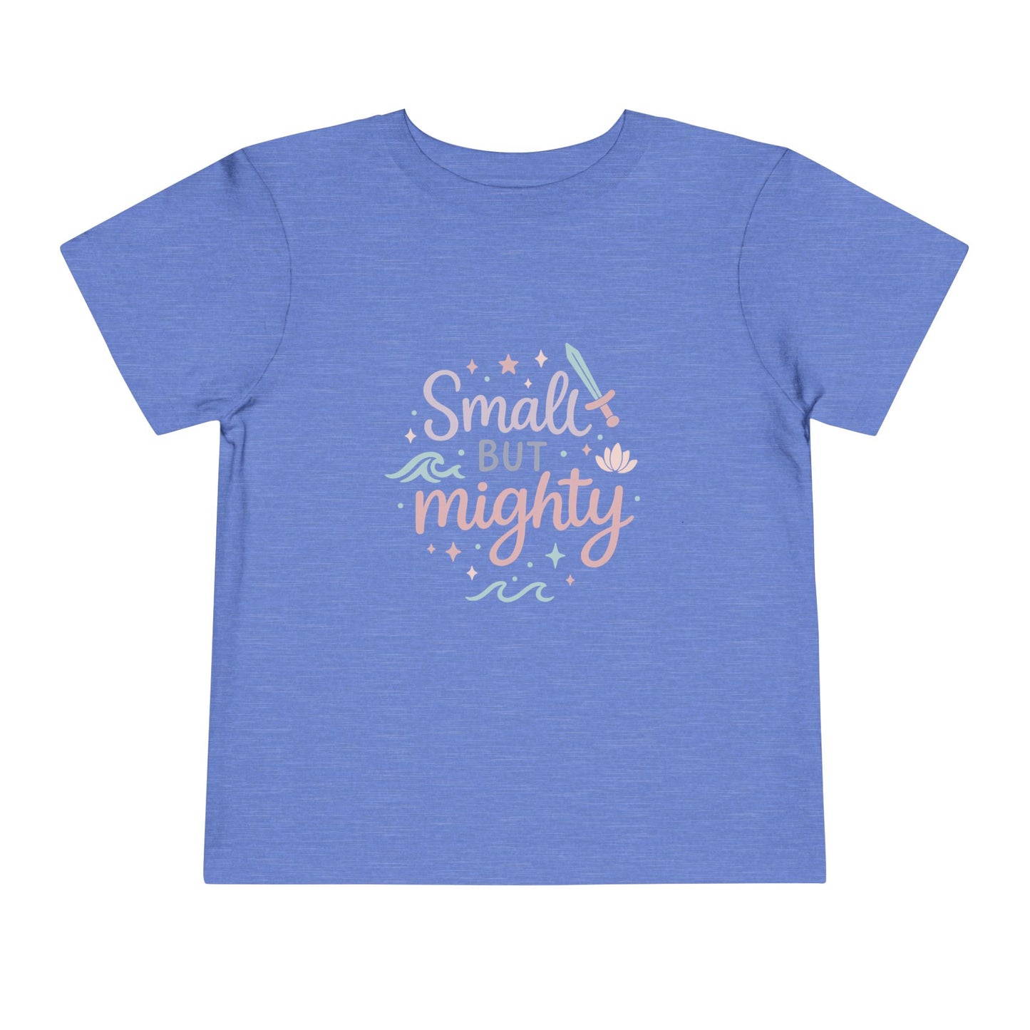 Small But Mighty Princess Tee | Fierce Girl Power Shirt | Subtle Disney Princess Shirt for Kids | Mulan Raya Moana Inspired Shirt