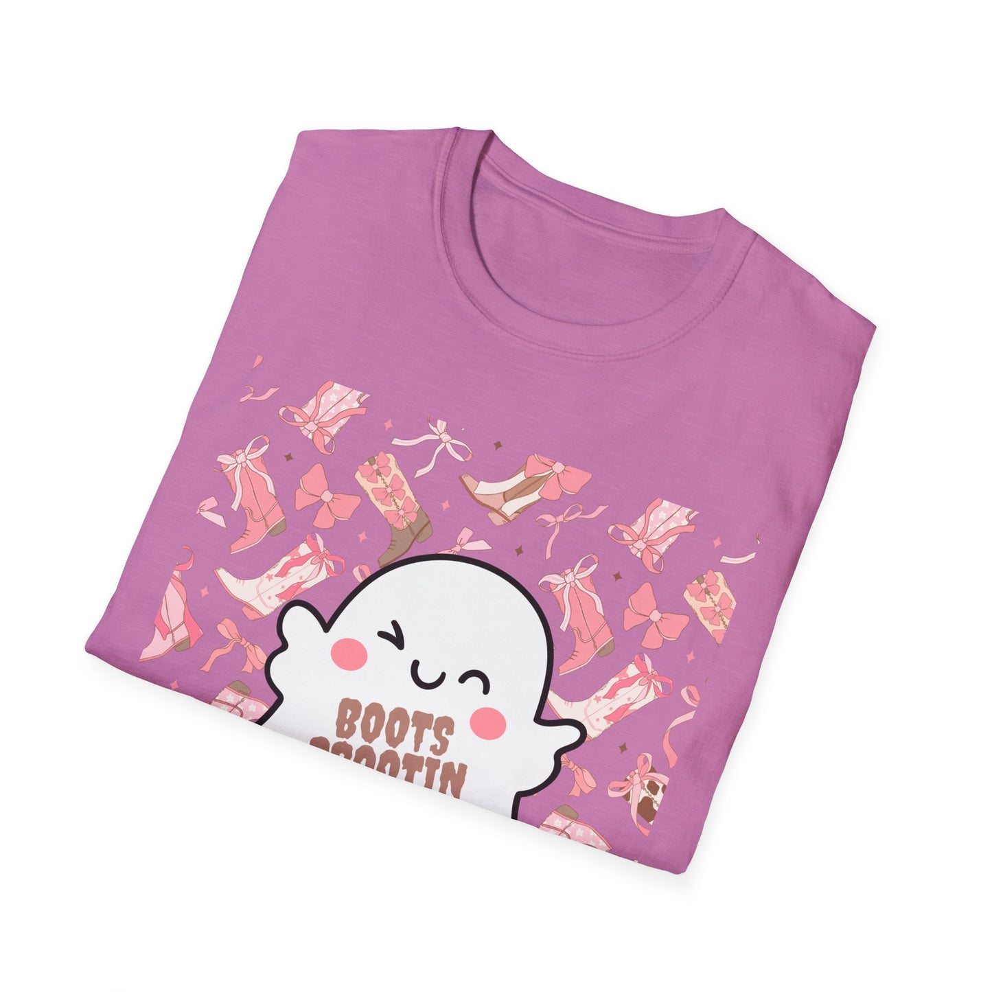 Boots Scootin Boos Ghost TShirt  A Spooky Fun Twist for Halloween Lovers