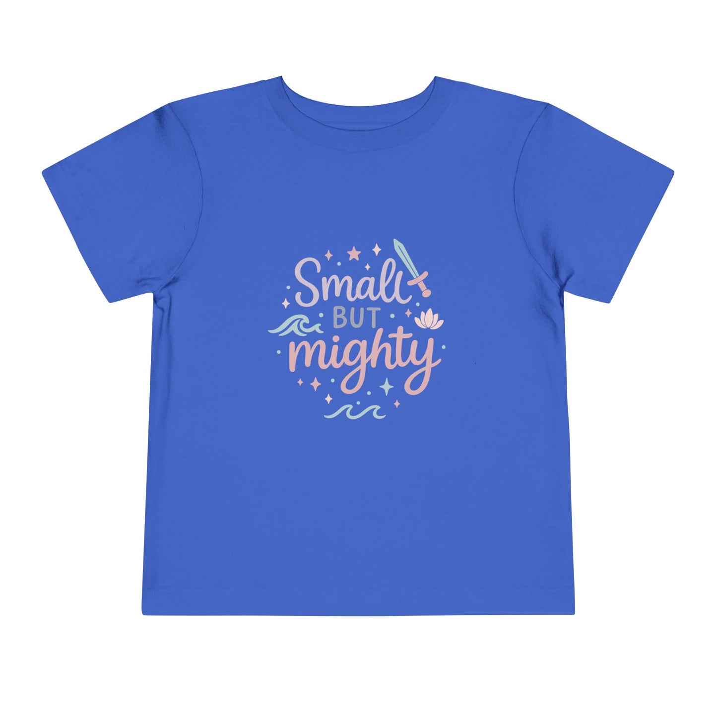 Small But Mighty Princess Tee | Fierce Girl Power Shirt | Subtle Disney Princess Shirt for Kids | Mulan Raya Moana Inspired Shirt